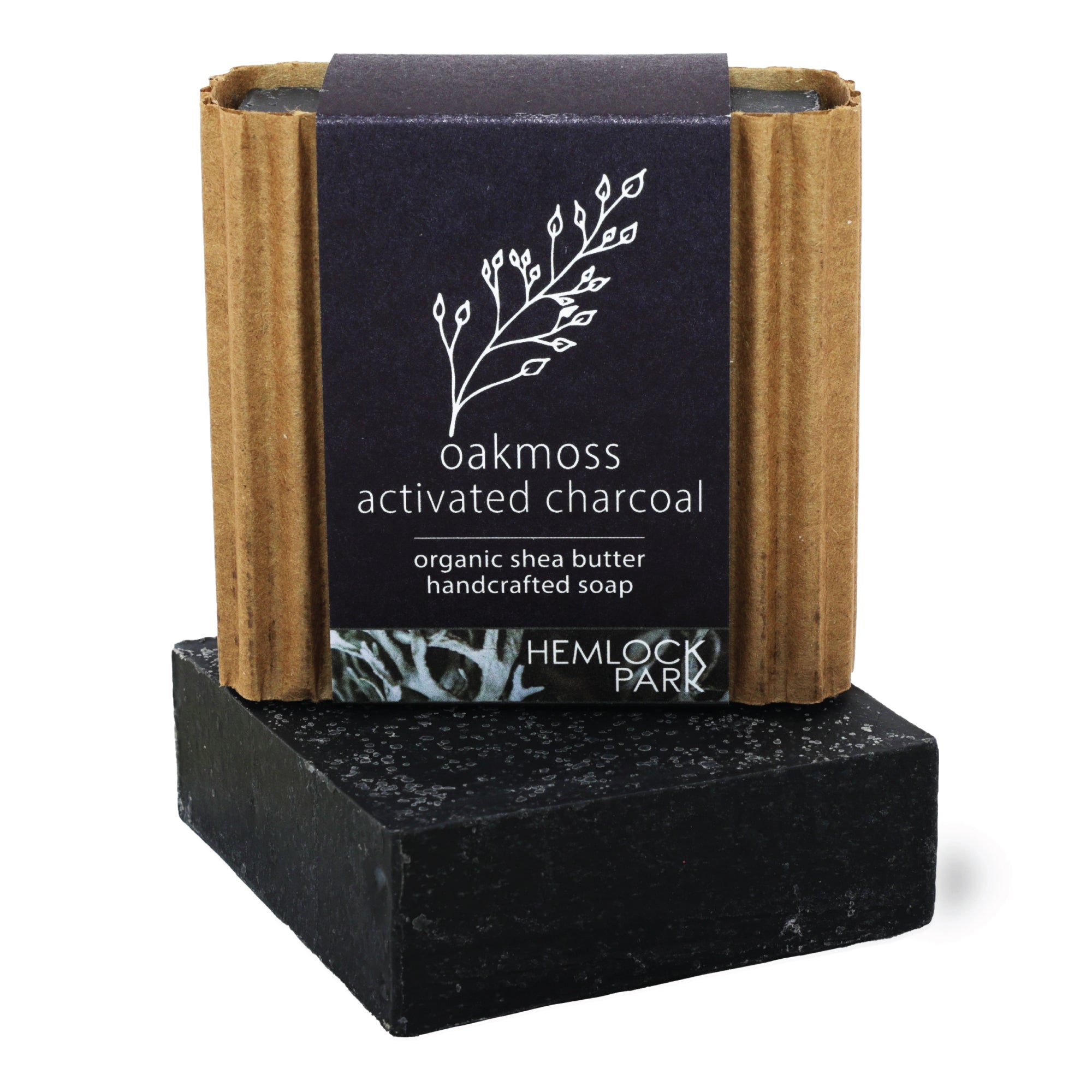 Oakmoss + Charcoal | Organic Shea Butter Soap