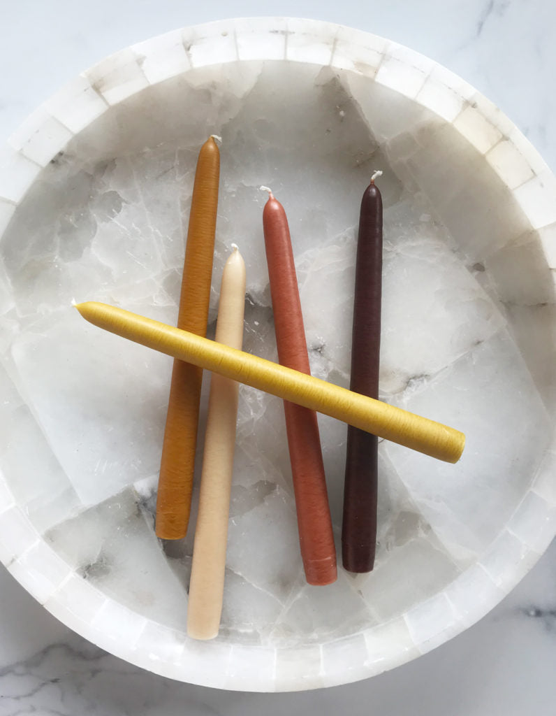 Zodiac Taper Candles | Earth