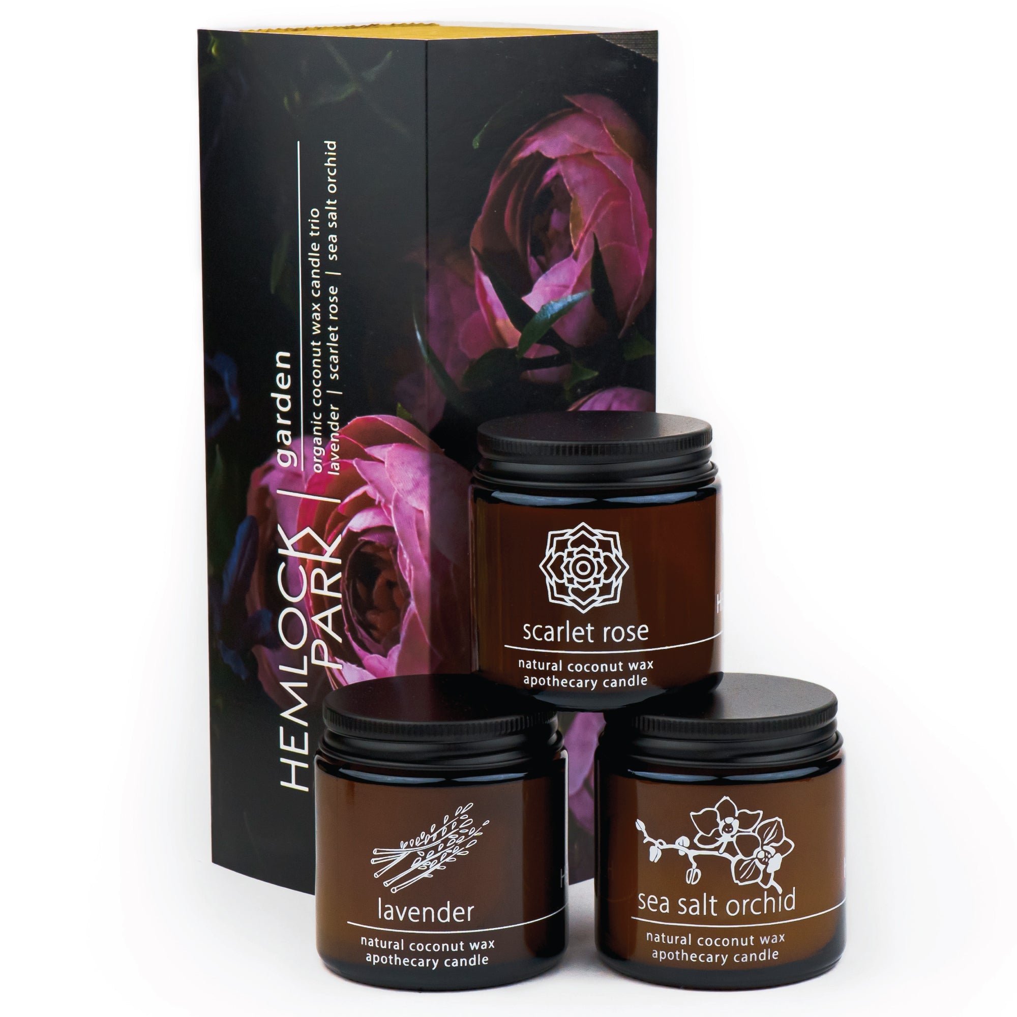 Garden Apothecary Candle Trio