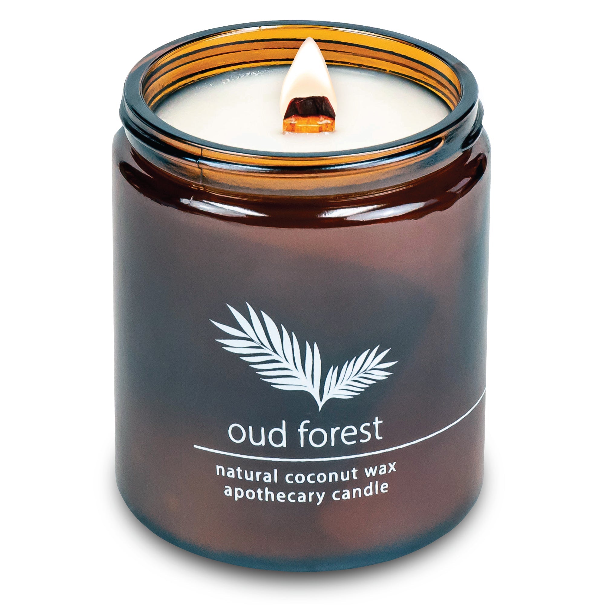 Oud Forest | Wood Wick Candle with Natural Coconut Wax