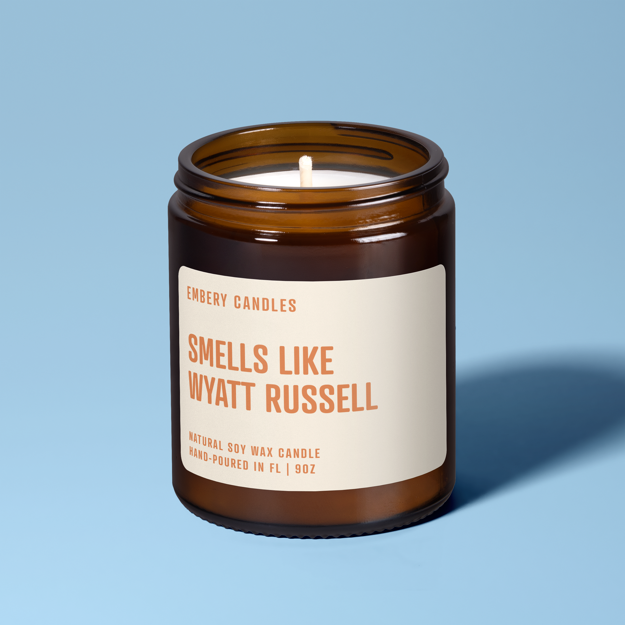 Smells Like Wyatt Russell | Soy Wax Scented Candle