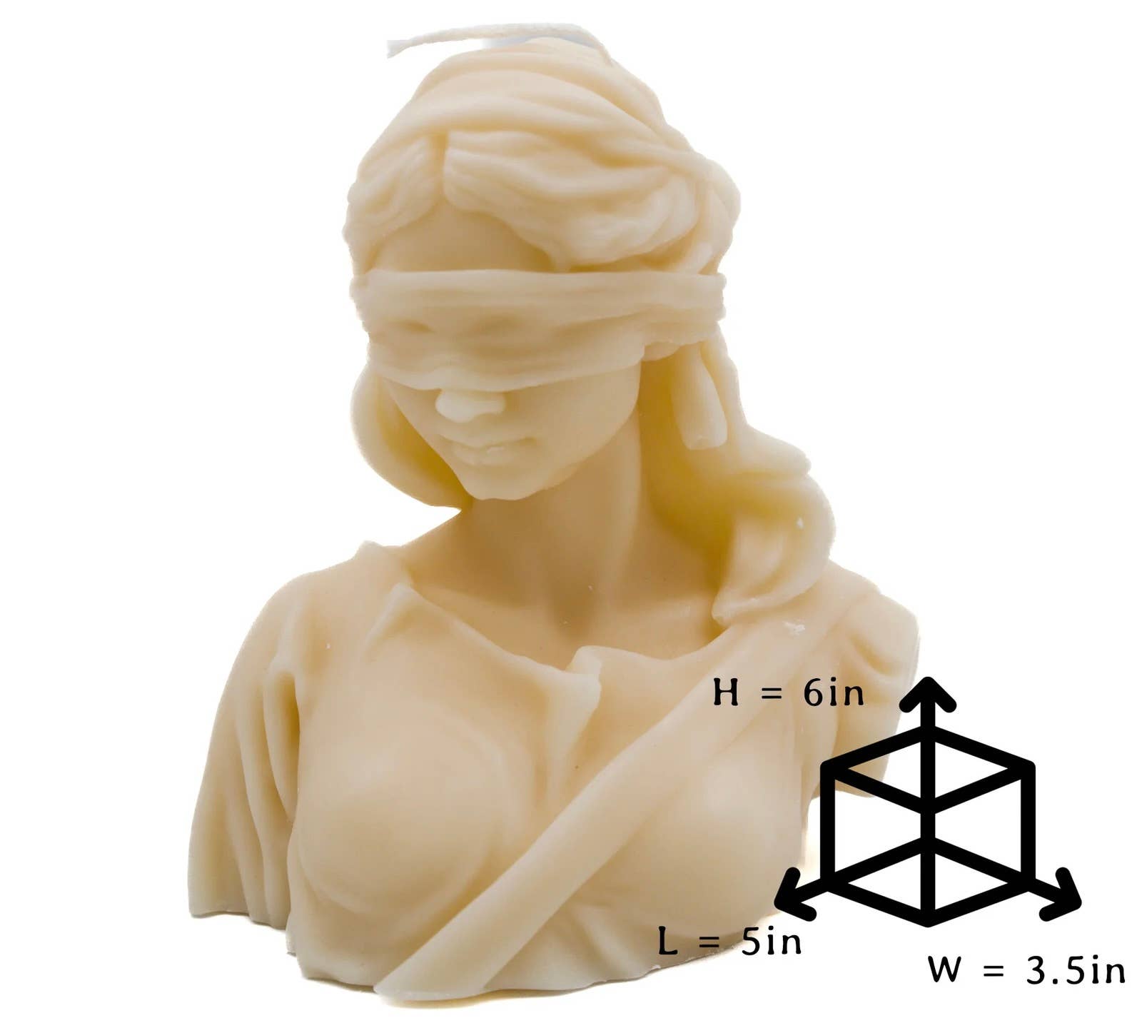 Blind Lady Justice | Pillar
