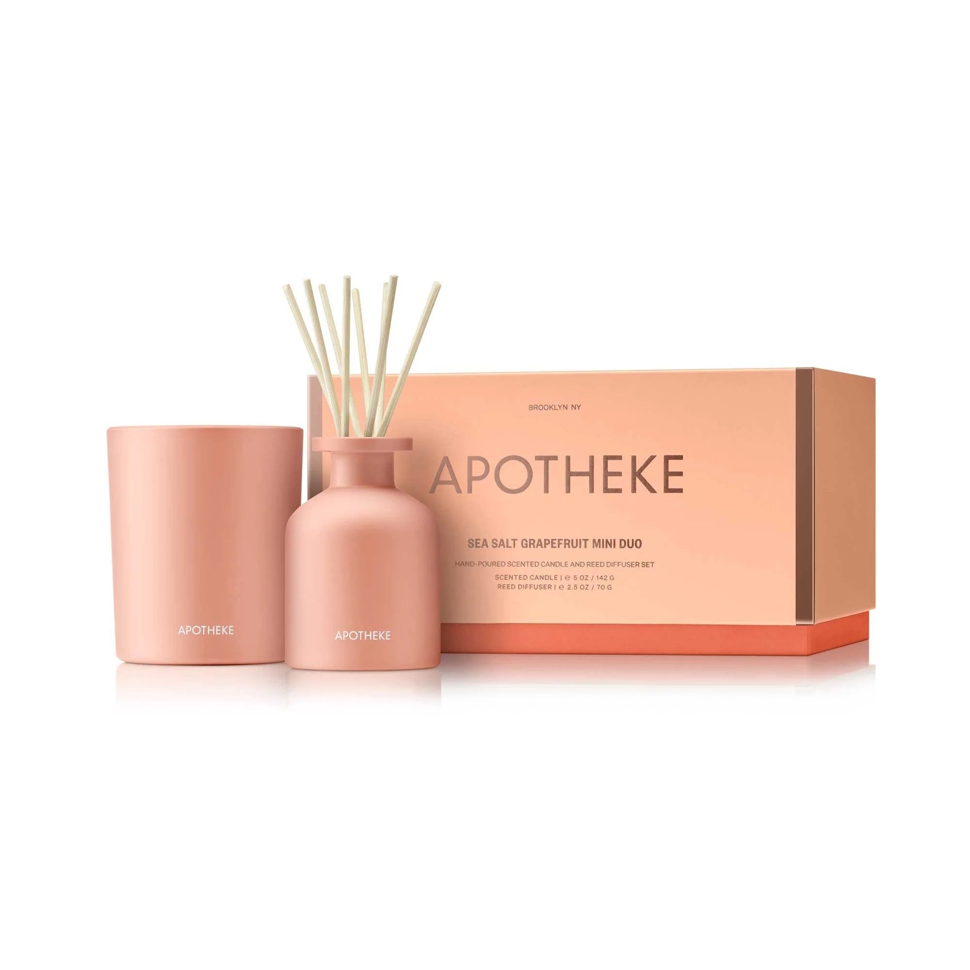 Sea Salt + Grapefruit Mini Duo Set