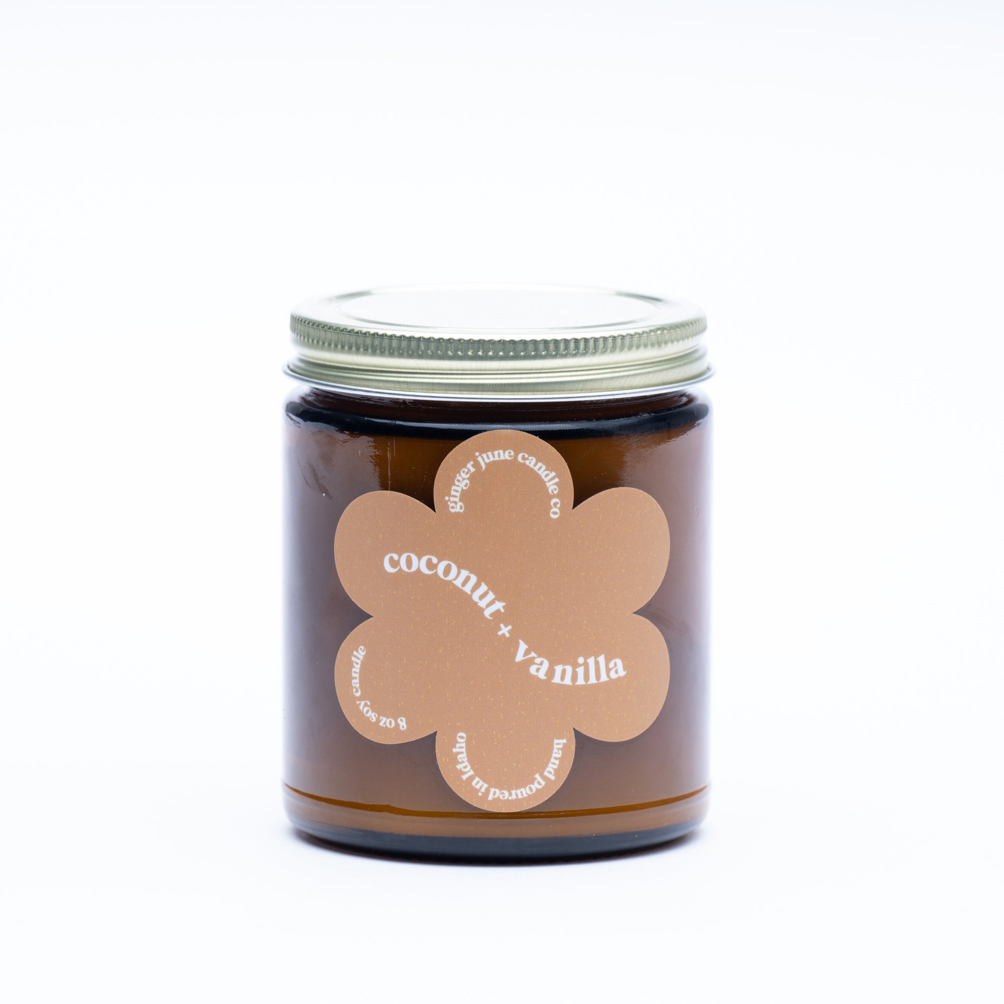 coconut vanilla • daisy collection • 9 oz soy candle