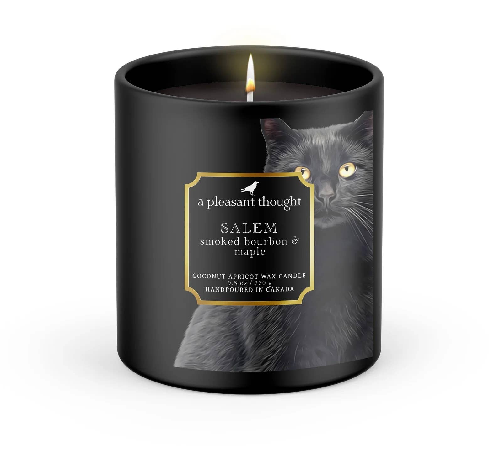 SALEM | Smoked Bourbon & Maple | Raven Candle