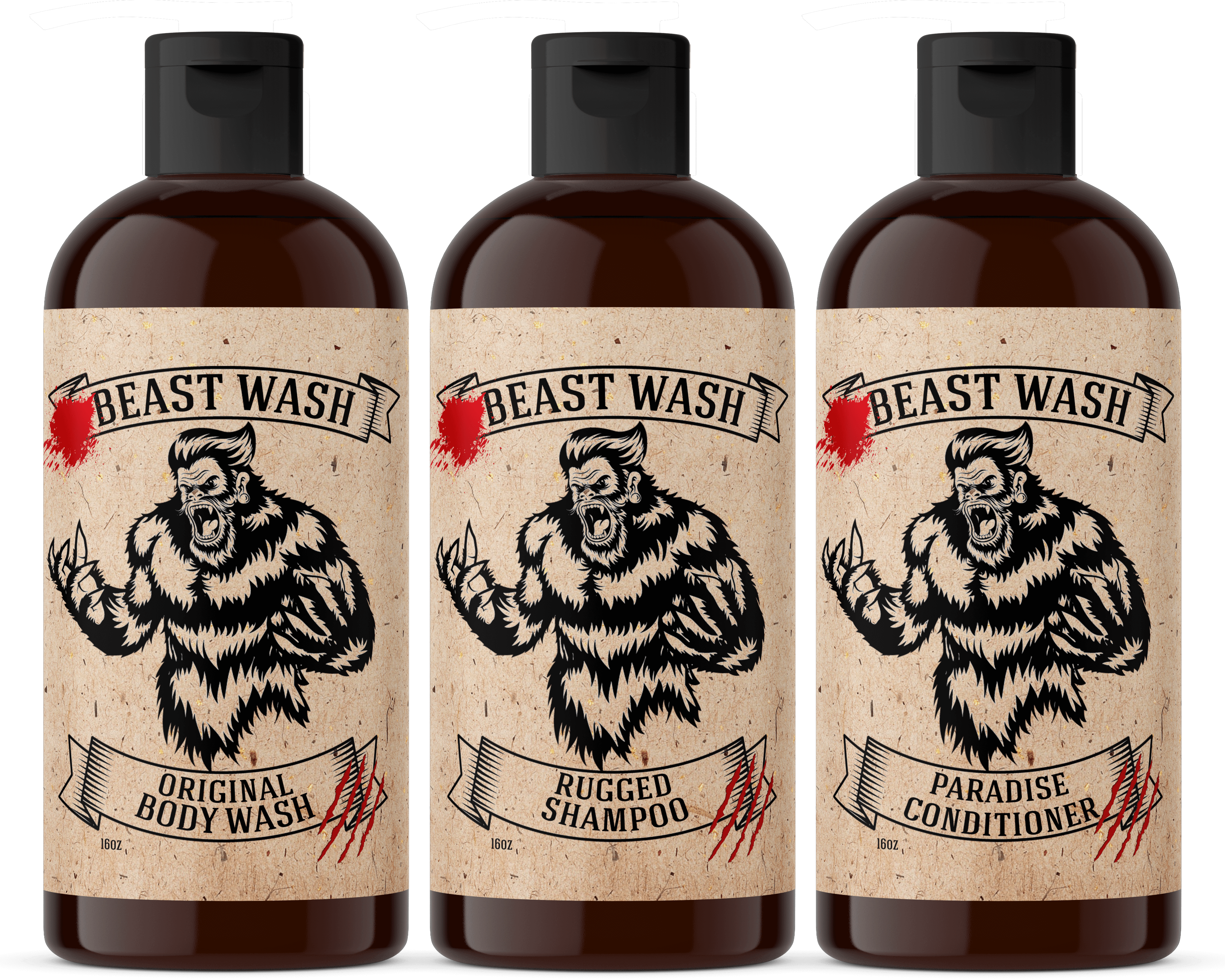 Beast Wash Shower Set