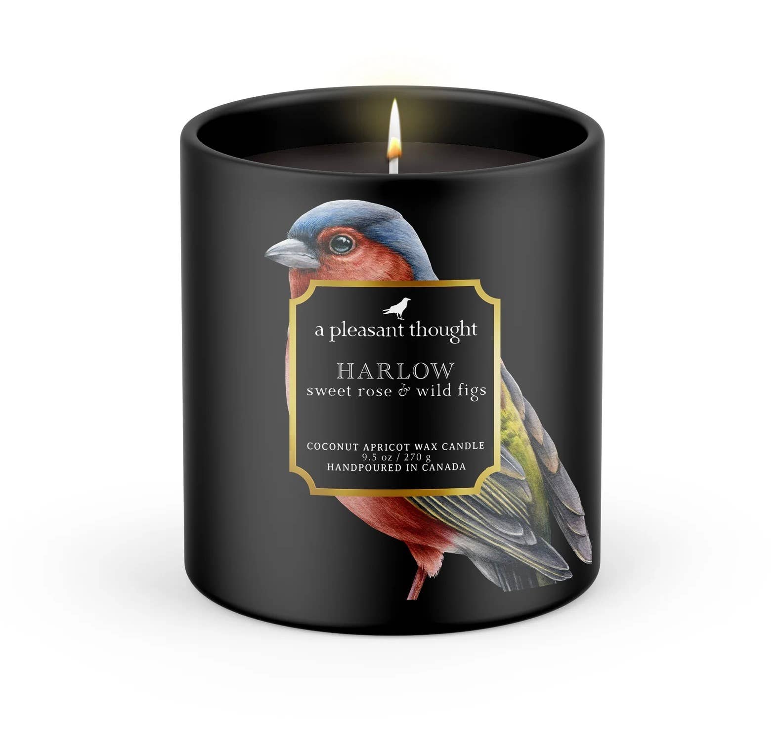 HARLOW | Sweet Rose & Wild Figs | Raven Candle