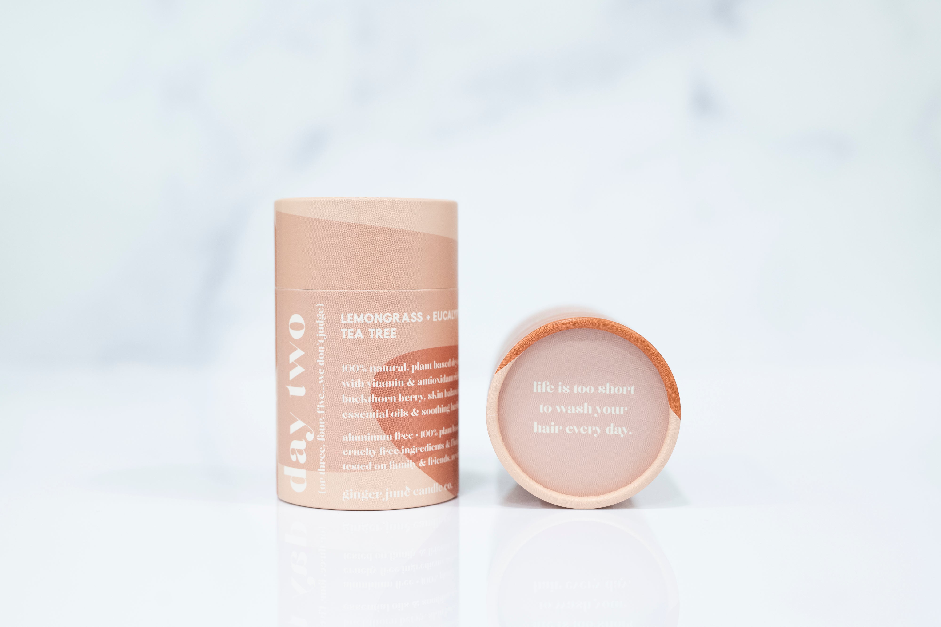 day two • 100% natural dry shampoo