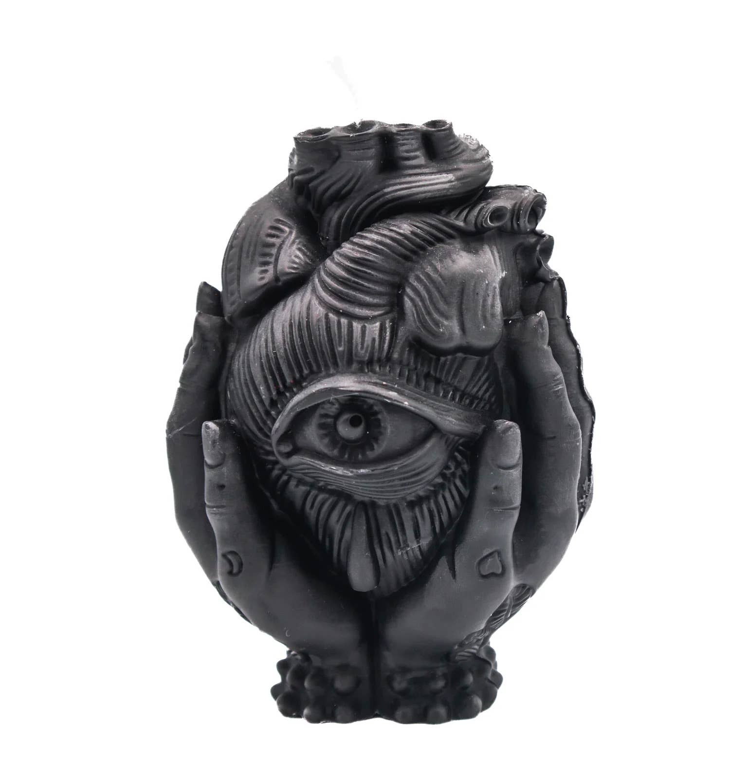 THIRD EYE HEART CANDLE | PILLAR: Red
