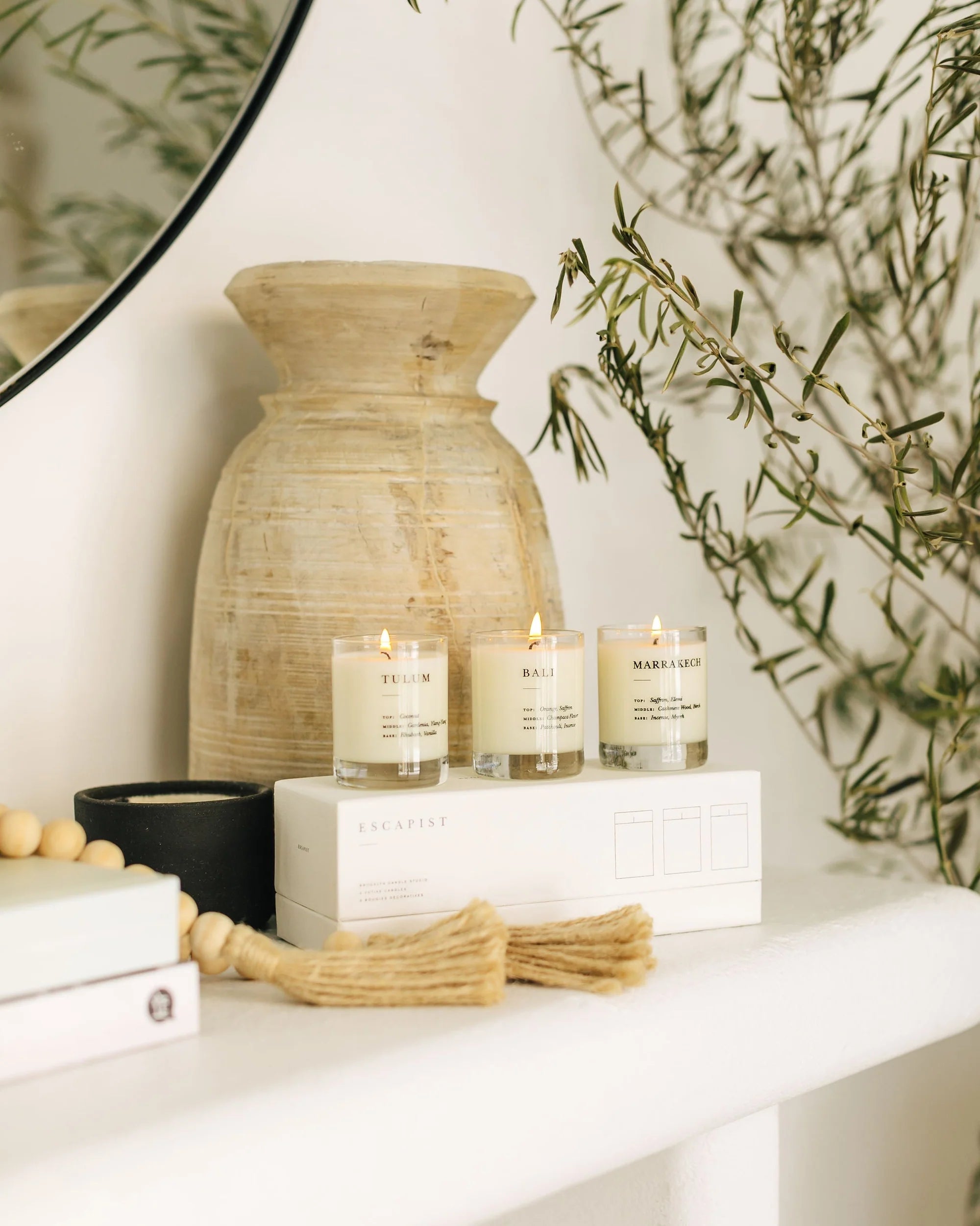 Escapist Votive Set - Fresh + Floral