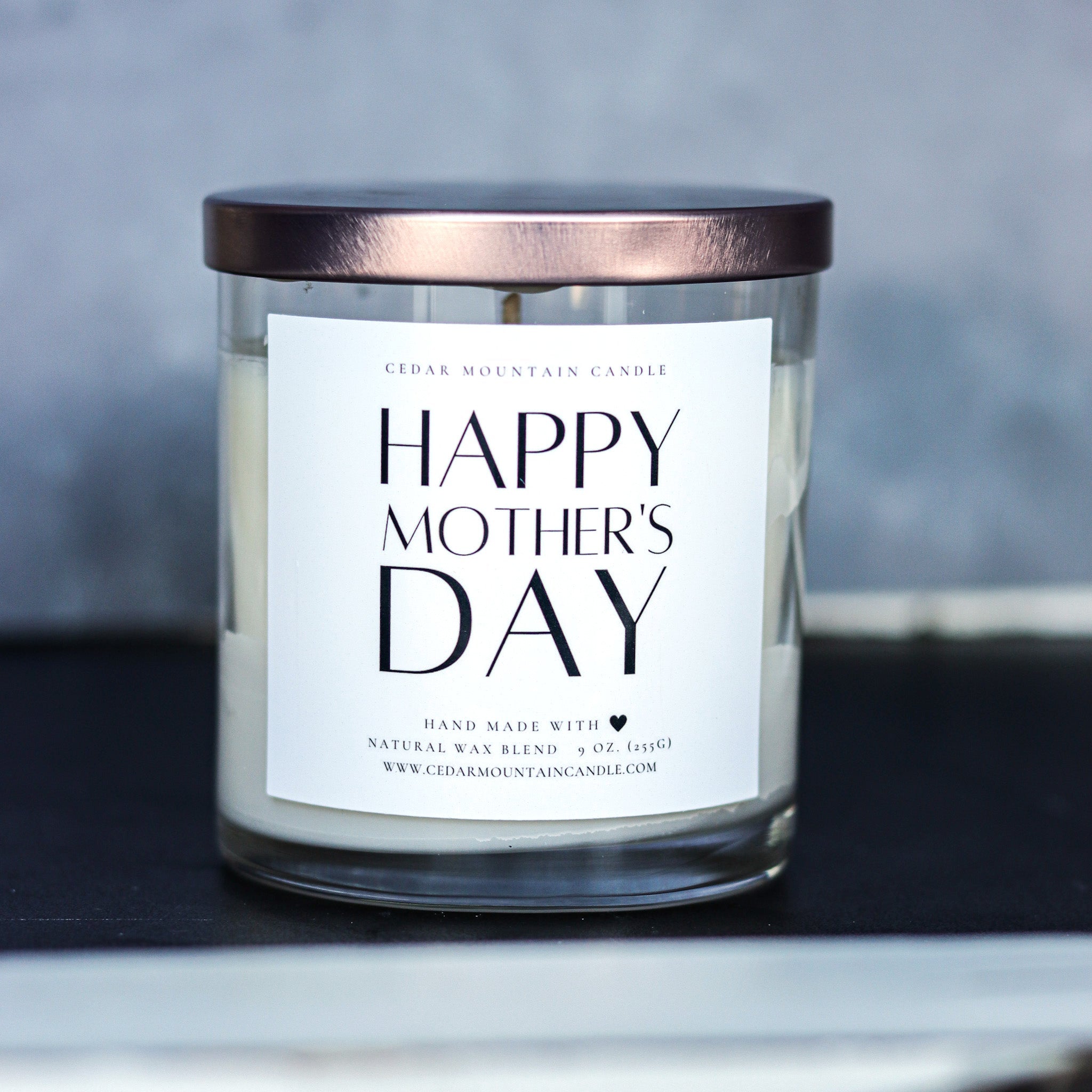Happy Mother's Day - Mother's Day Soy Candle - 9 oz Glass Jar Candle