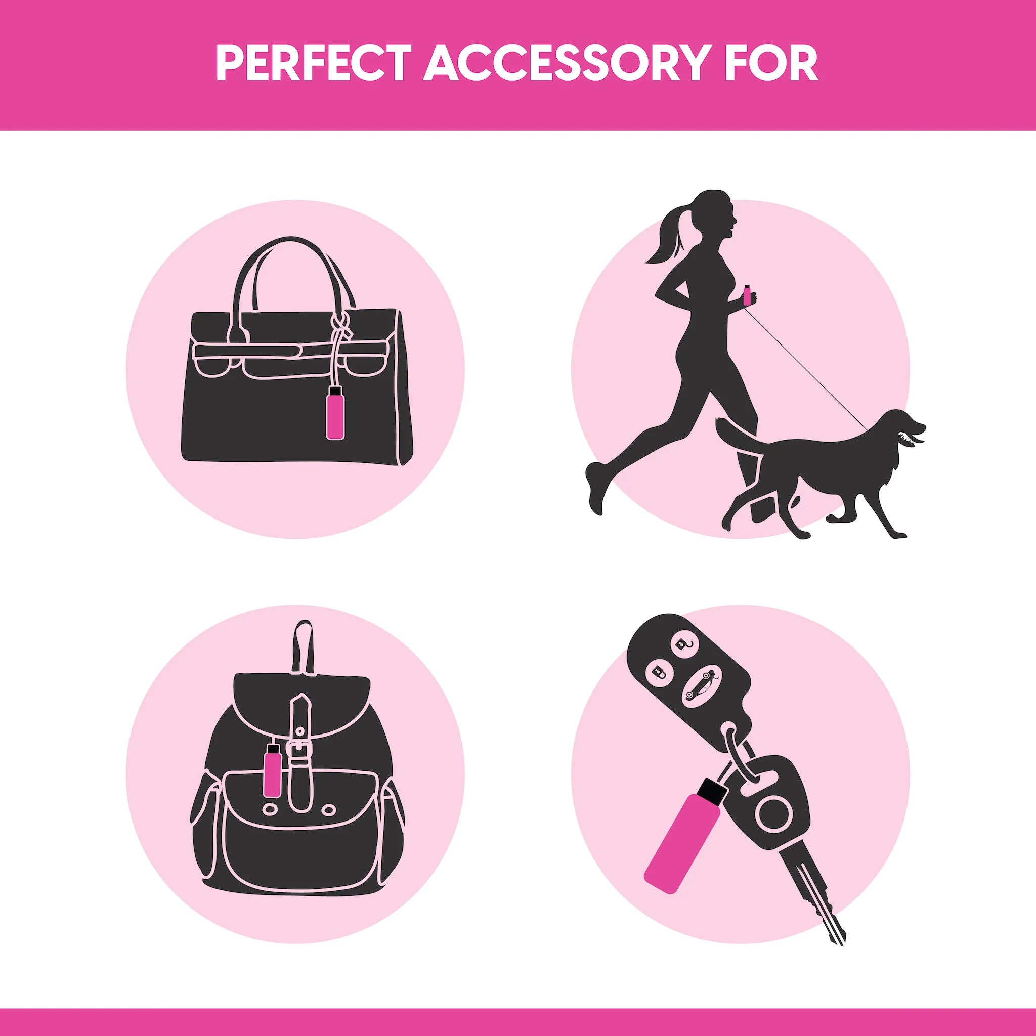 Pepper Spray | Pink Studded