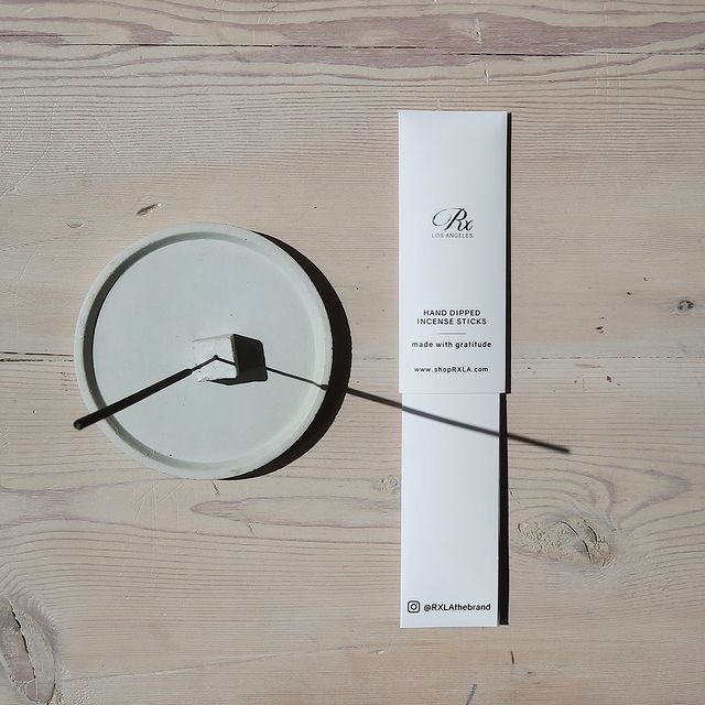 White Tea- Hand dipped charcoal incense