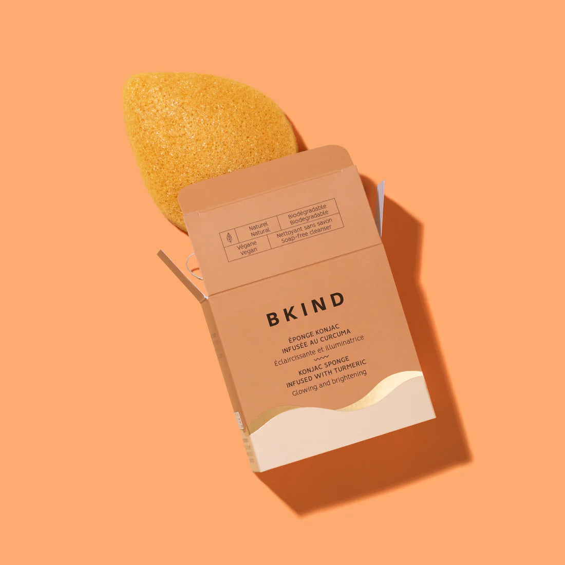 Cleansing Konjac Sponge - Brightening Turmeric