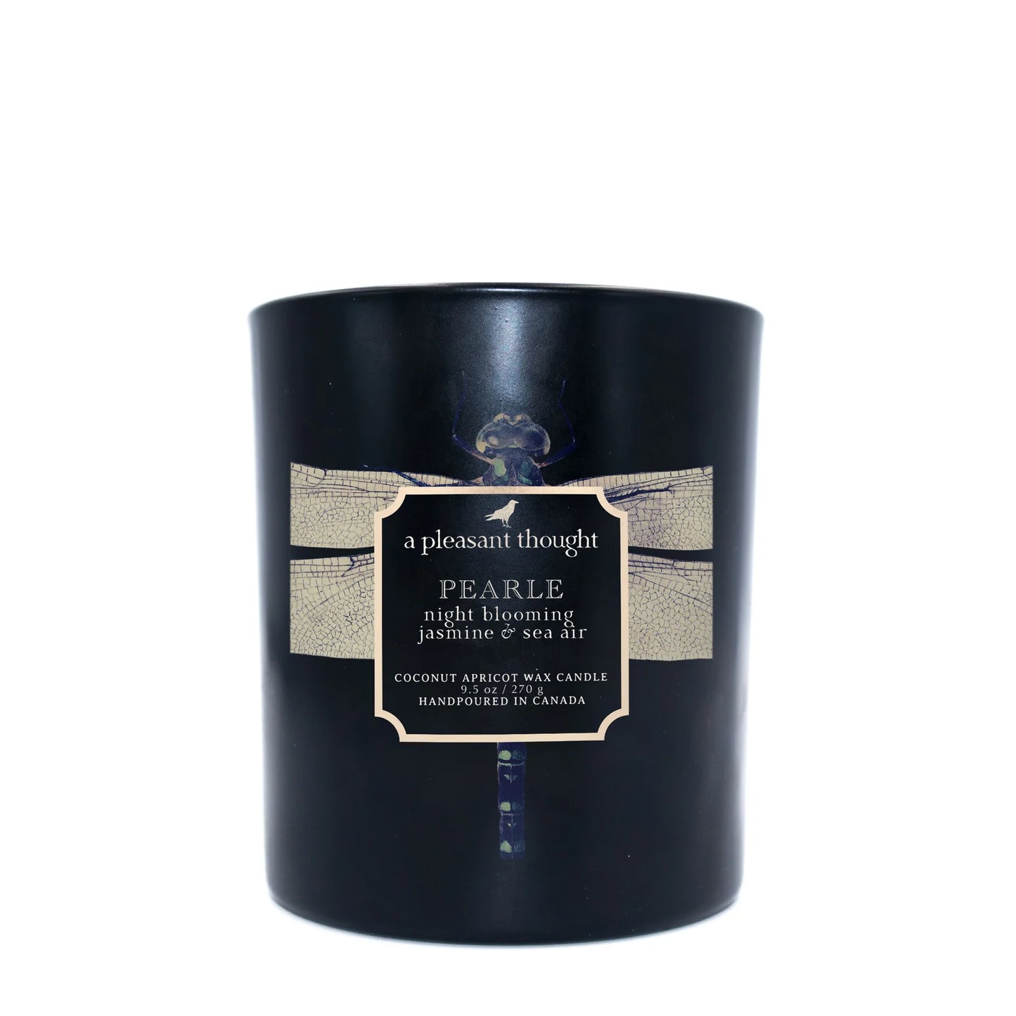PEARLE | Night Blooming Jasmine & Sea Air | Raven Candle