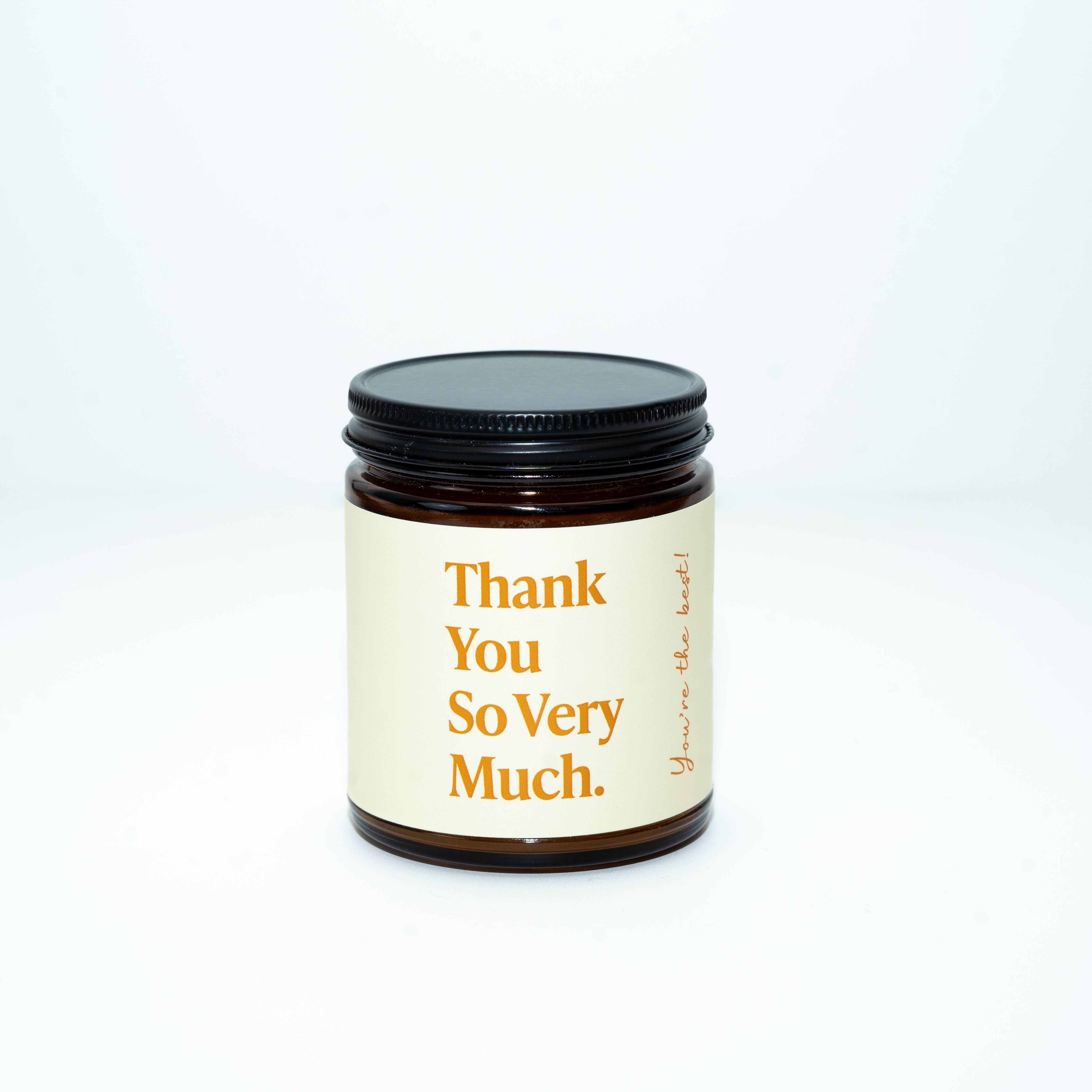 Thank You So Very Much Jar Candle