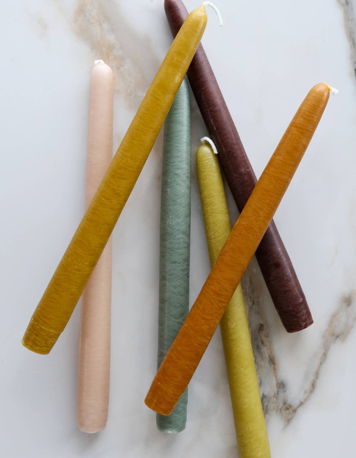 EARTH |Taper Candle Collection, Set of 6