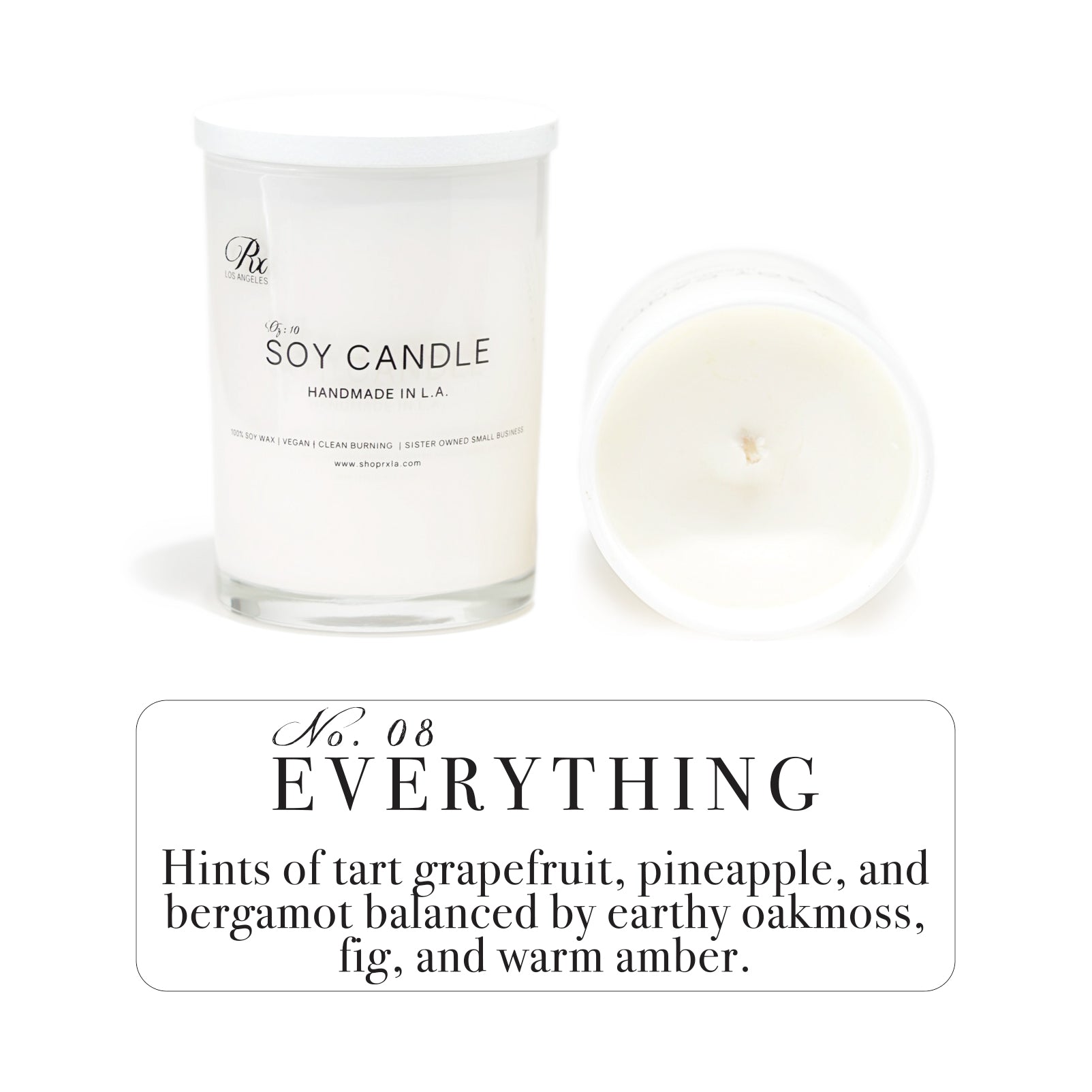 Everything: 100% Soy Wax Candle