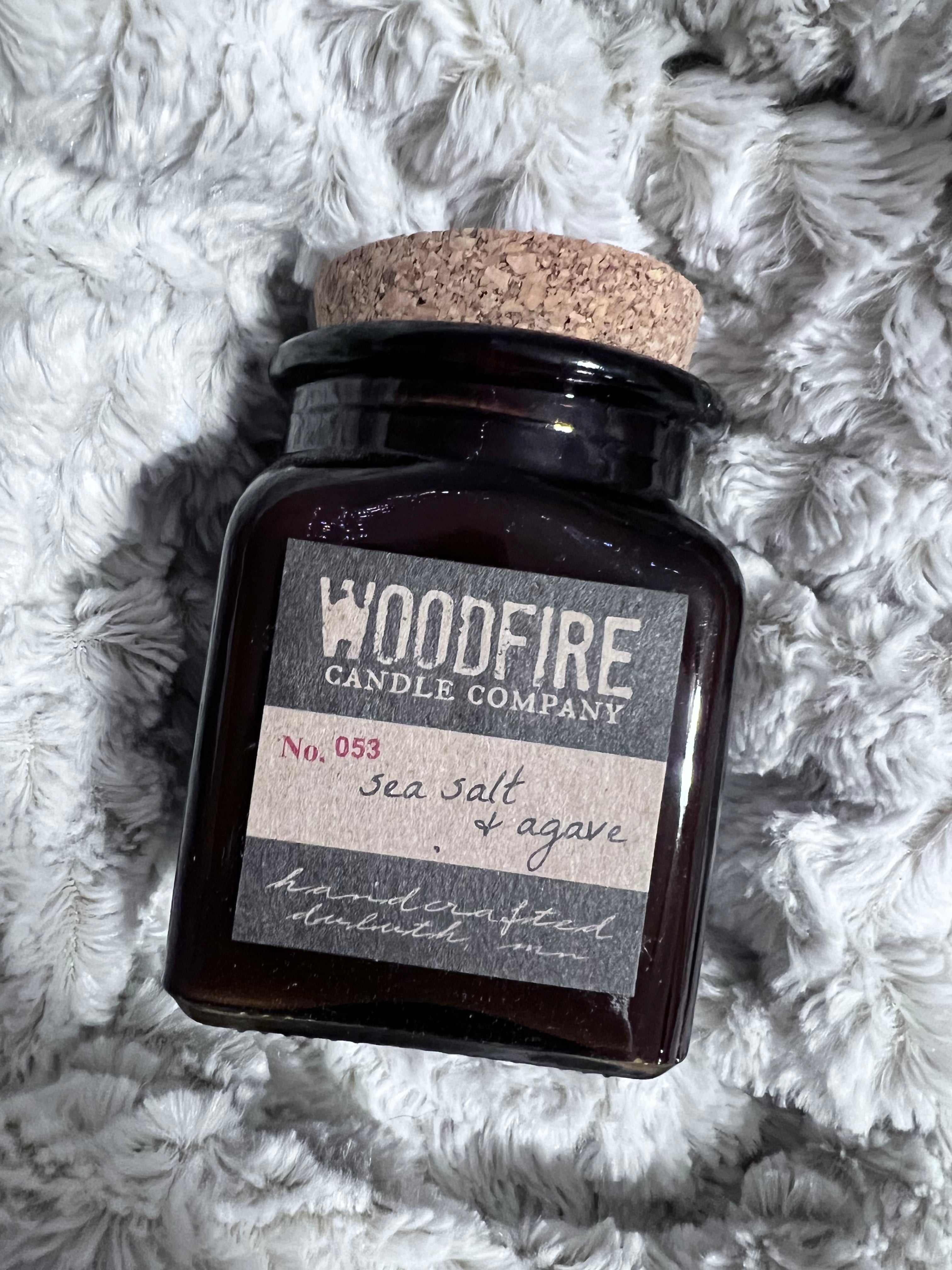 Sea Salt & Agave | Wood Wick Soy Candle