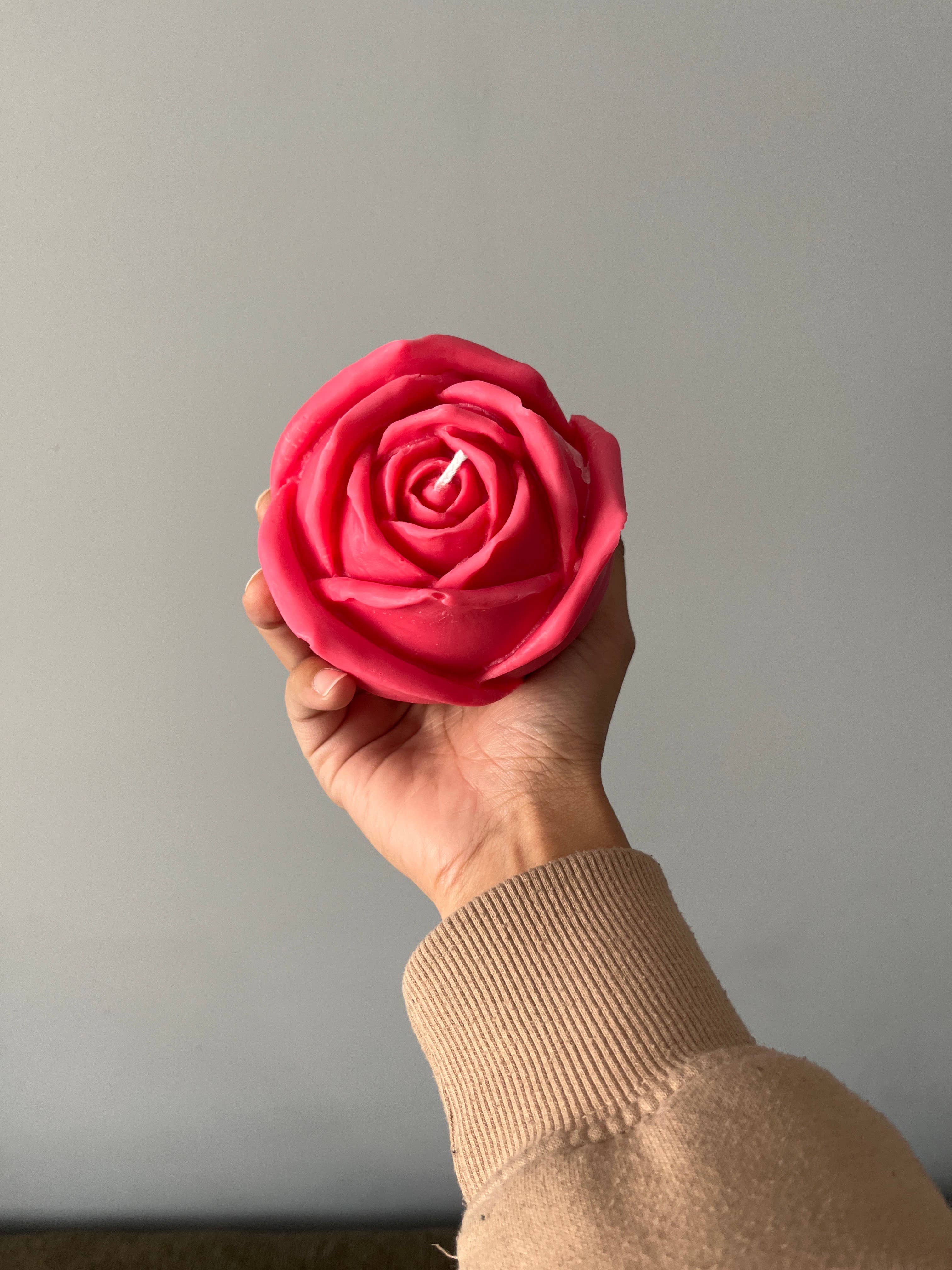 The Rose Candle | Red