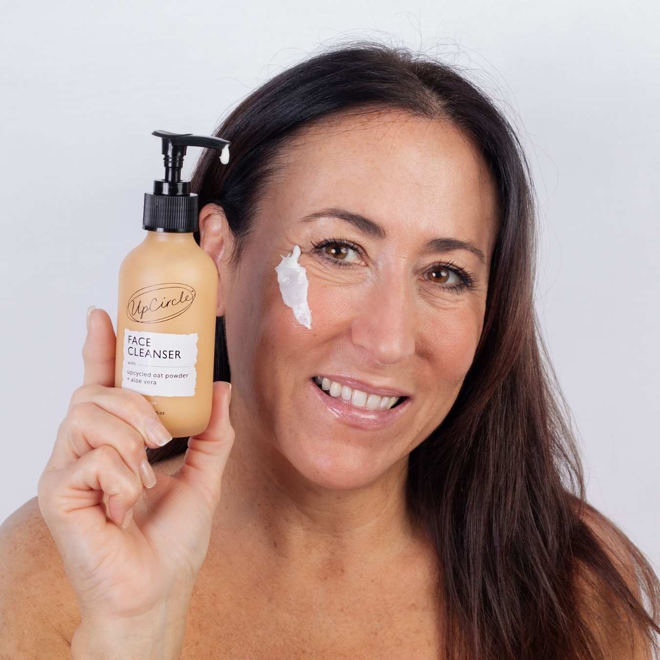 Cleansing Face Milk with Oat Powder + Aloe Vera