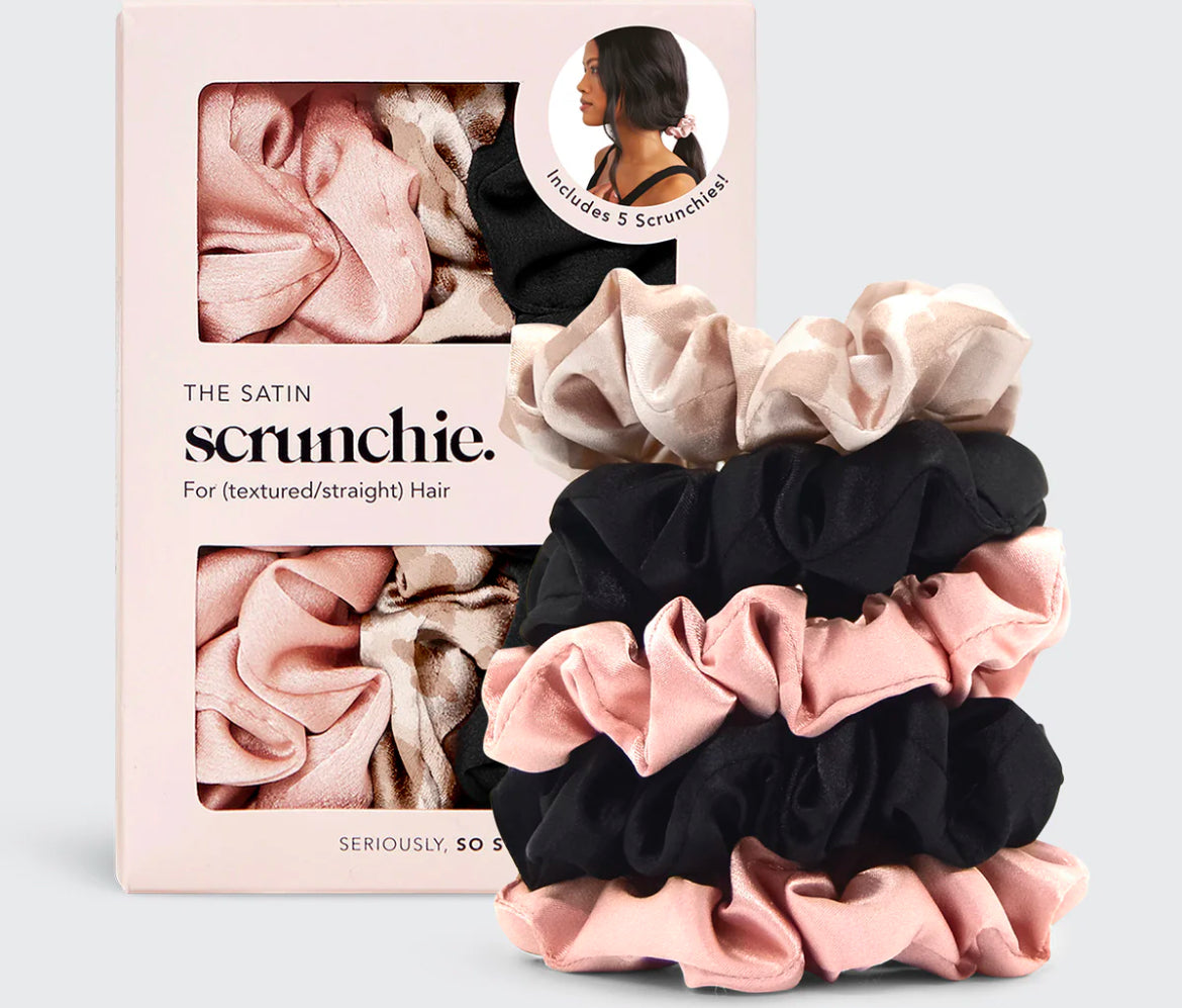 Satin Sleep Scrunchies - Assorted