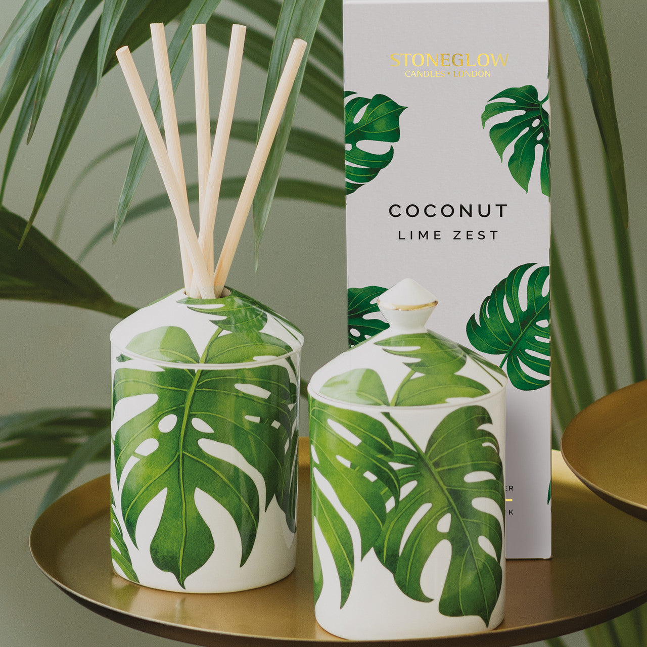 Urban Botanics - Coconut | Lime Zest - Ceramic Candle