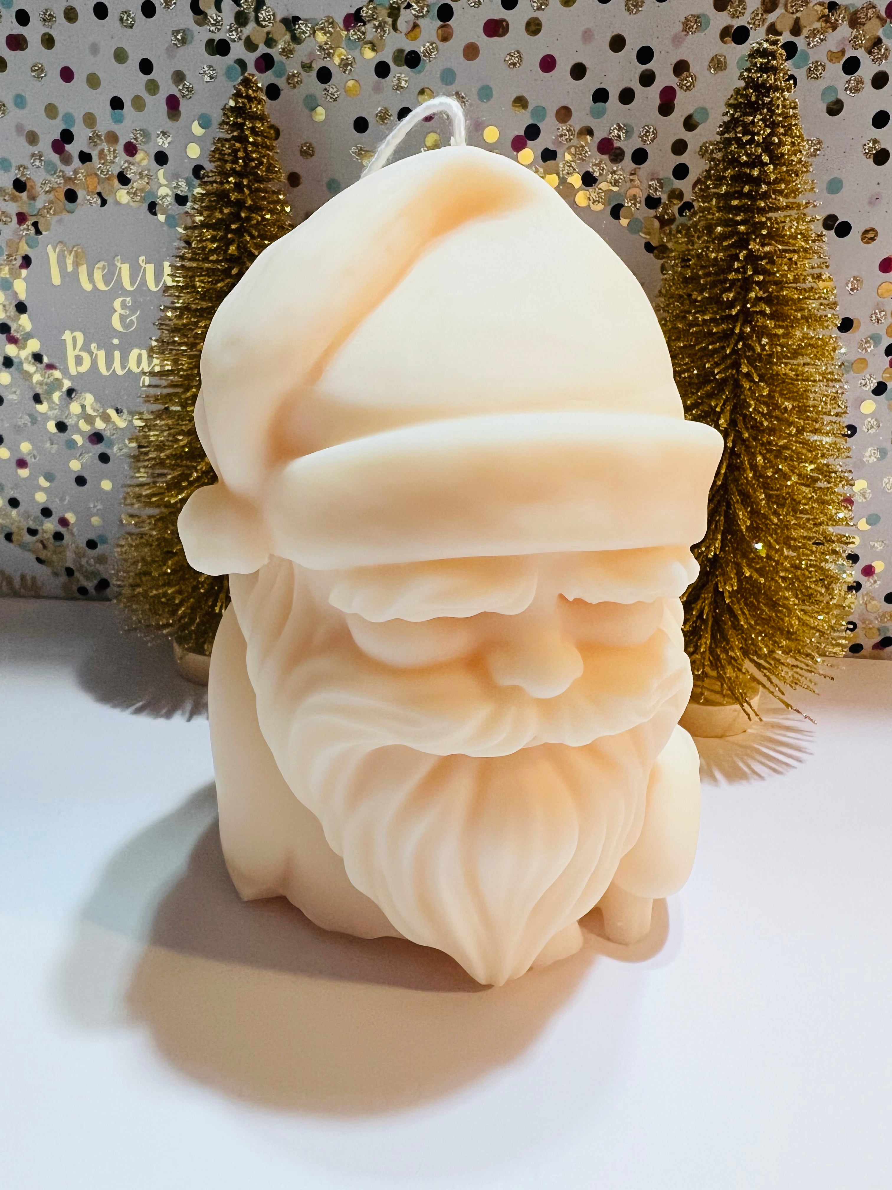 Santa Face | Pillar Candle