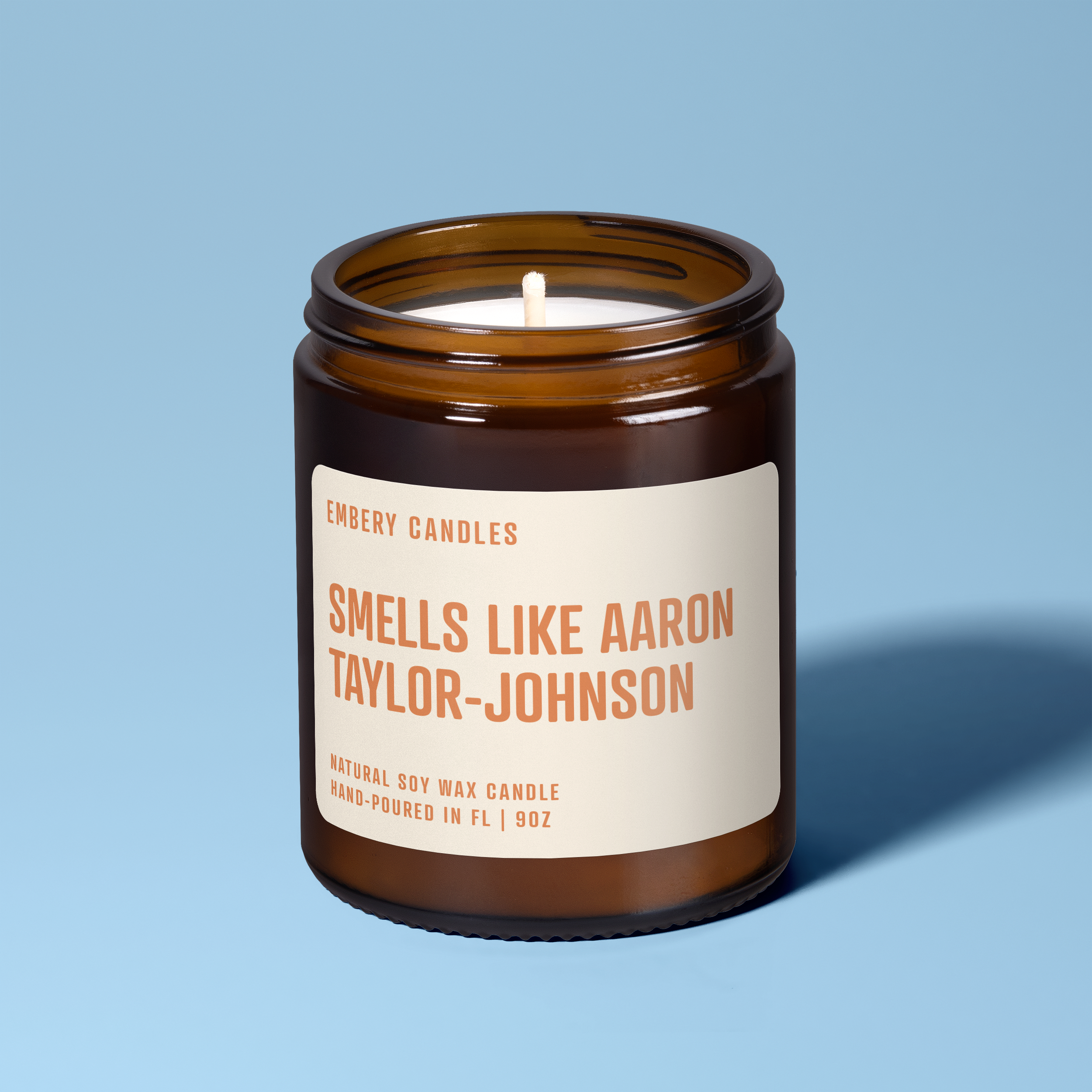 Smells Like Aaron Taylor-Johnson | Soy Wax Scented Candle