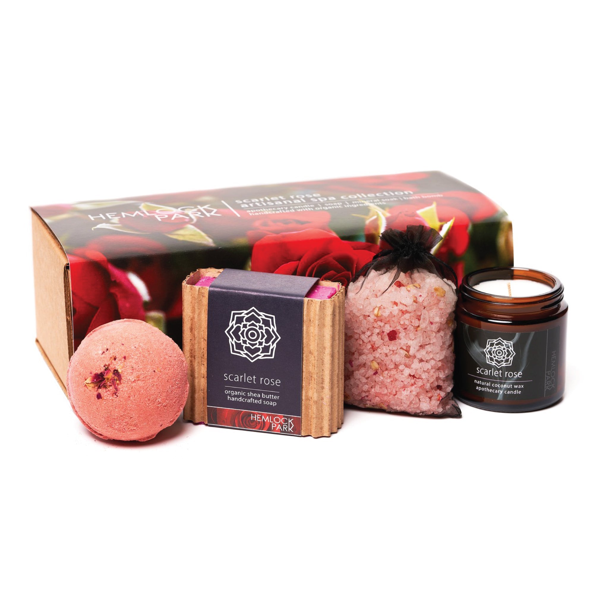 Scarlet Rose | Artisanal Spa Collection Gift Set