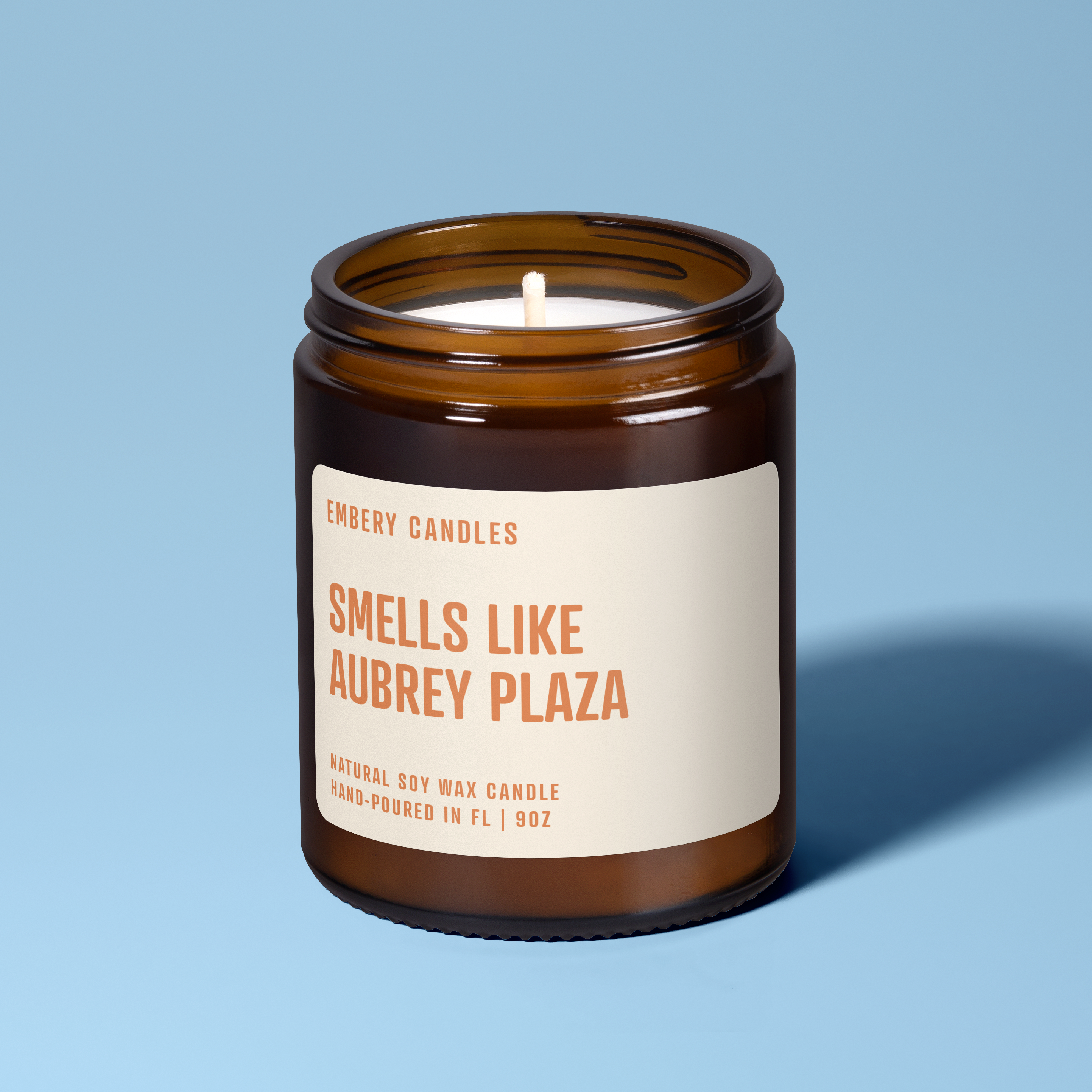 Smells Like Aubrey Plaza | Soy Wax Scented Candle