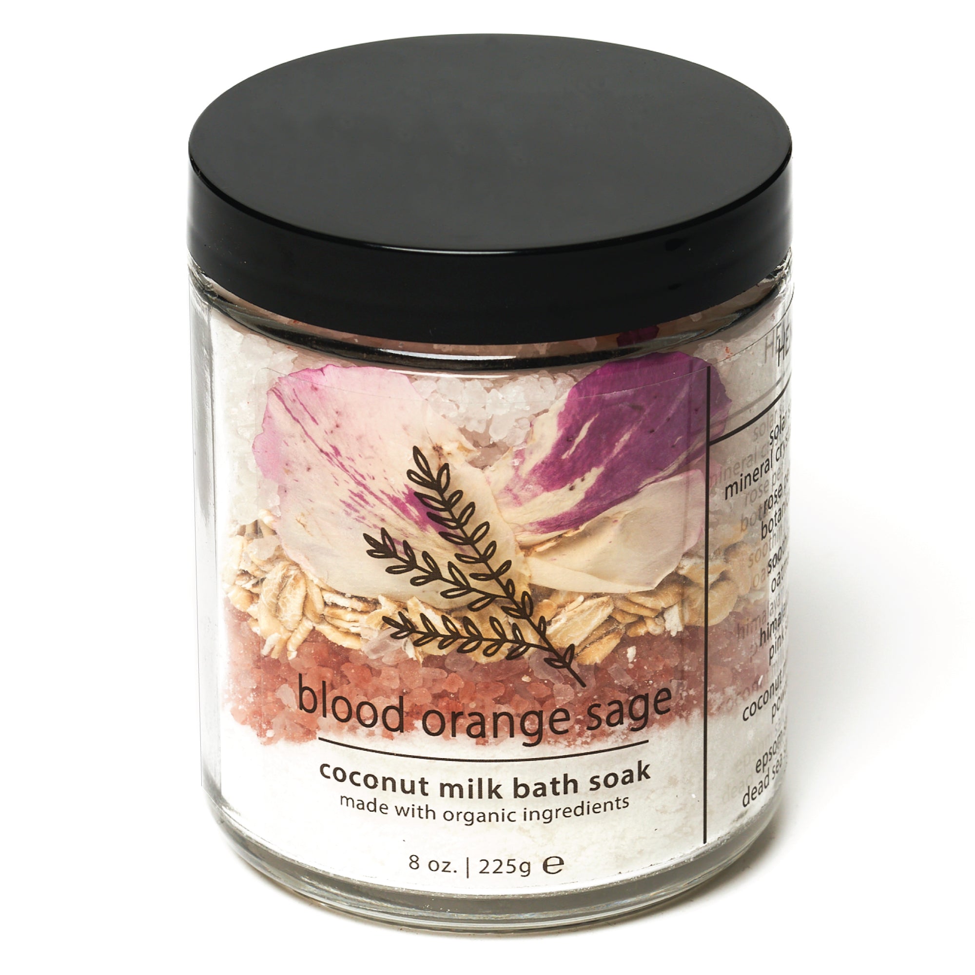 Blood Orange Sage Coconut Milk Bath Soak