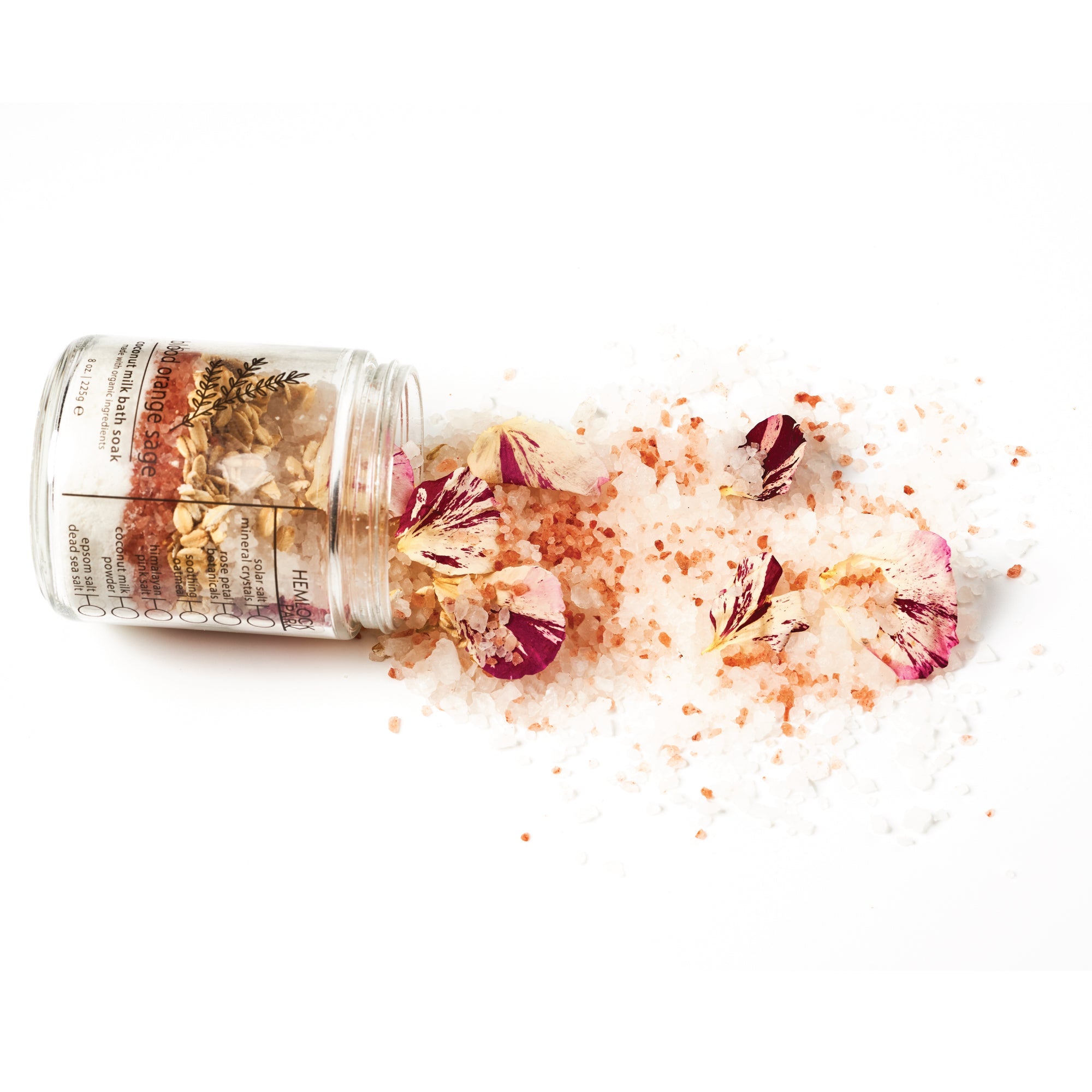 Blood Orange Sage Coconut Milk Bath Soak