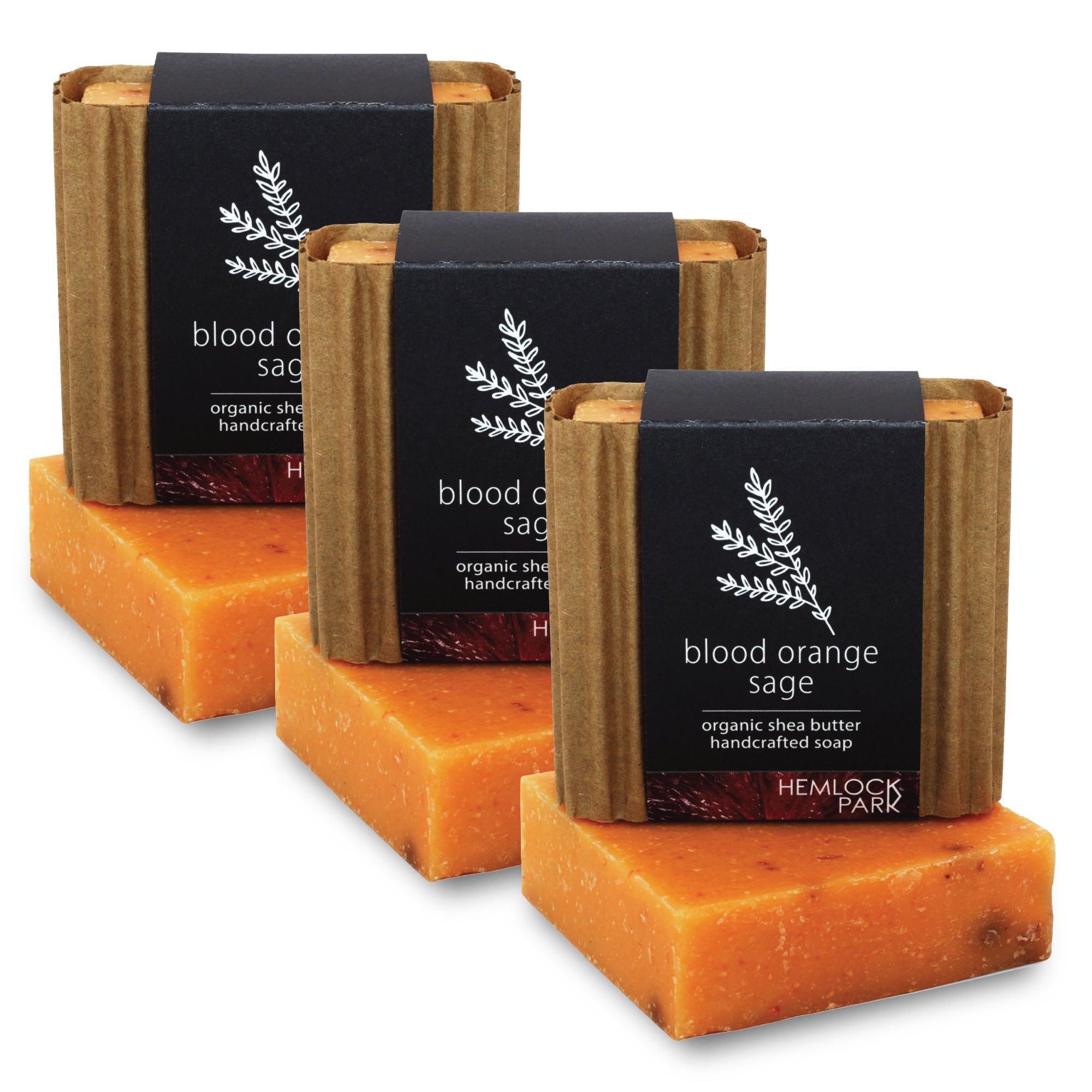 Blood Orange Sage | Organic Shea Butter Soap