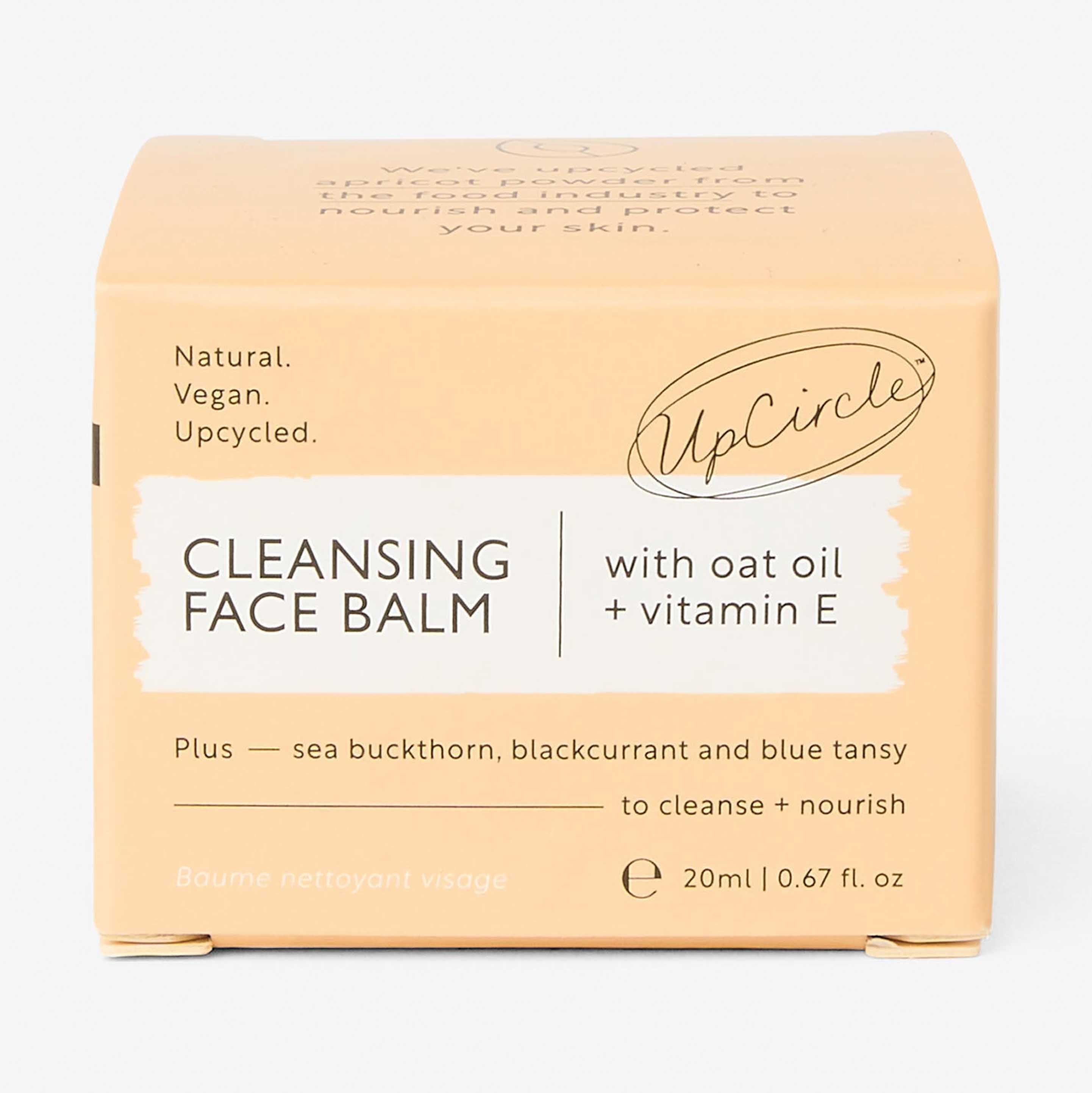 Cleansing Face Balm with Oat Oil + Vitamin E - Travel Size