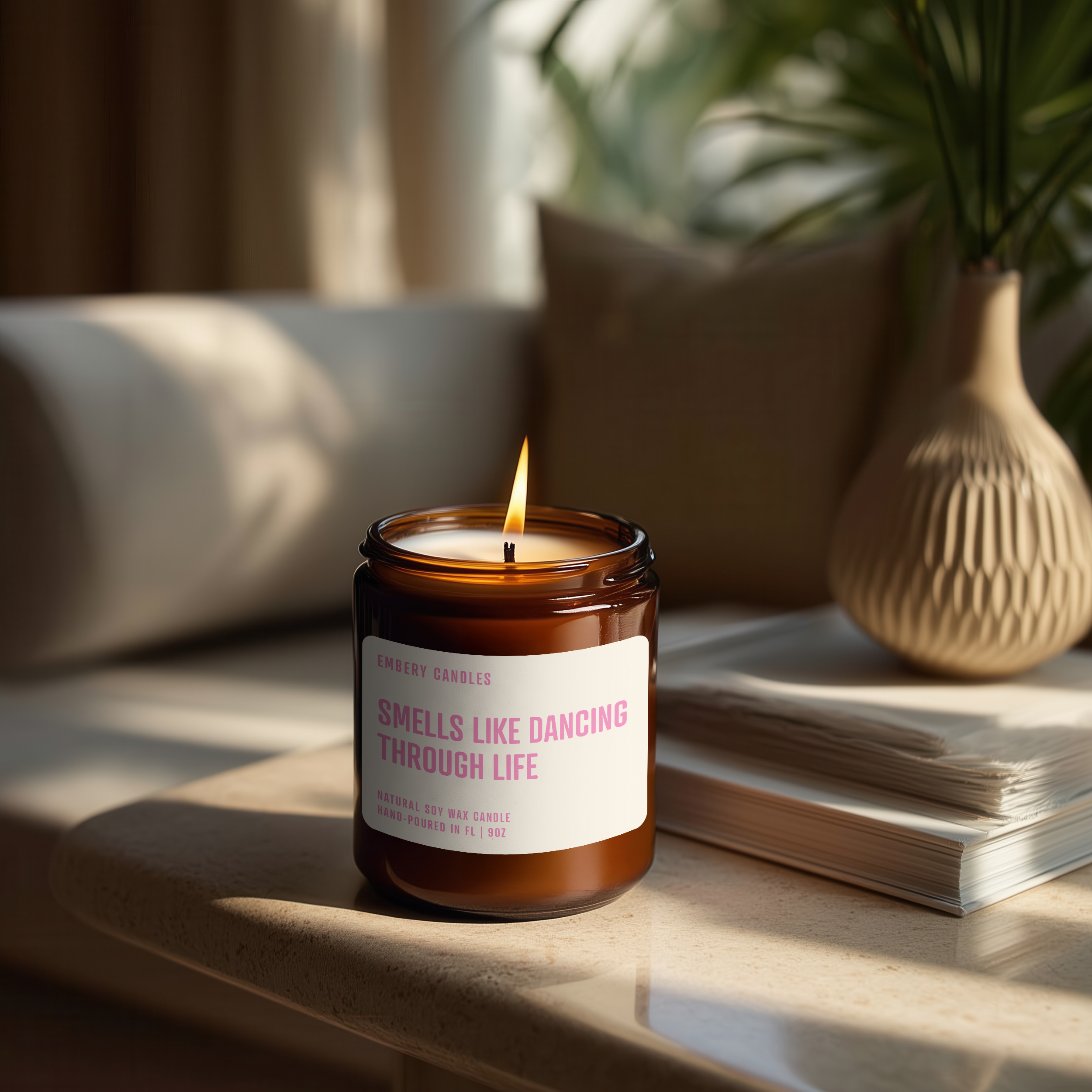 Smells Like Dancing Through Life | Soy Wax Scented Candle