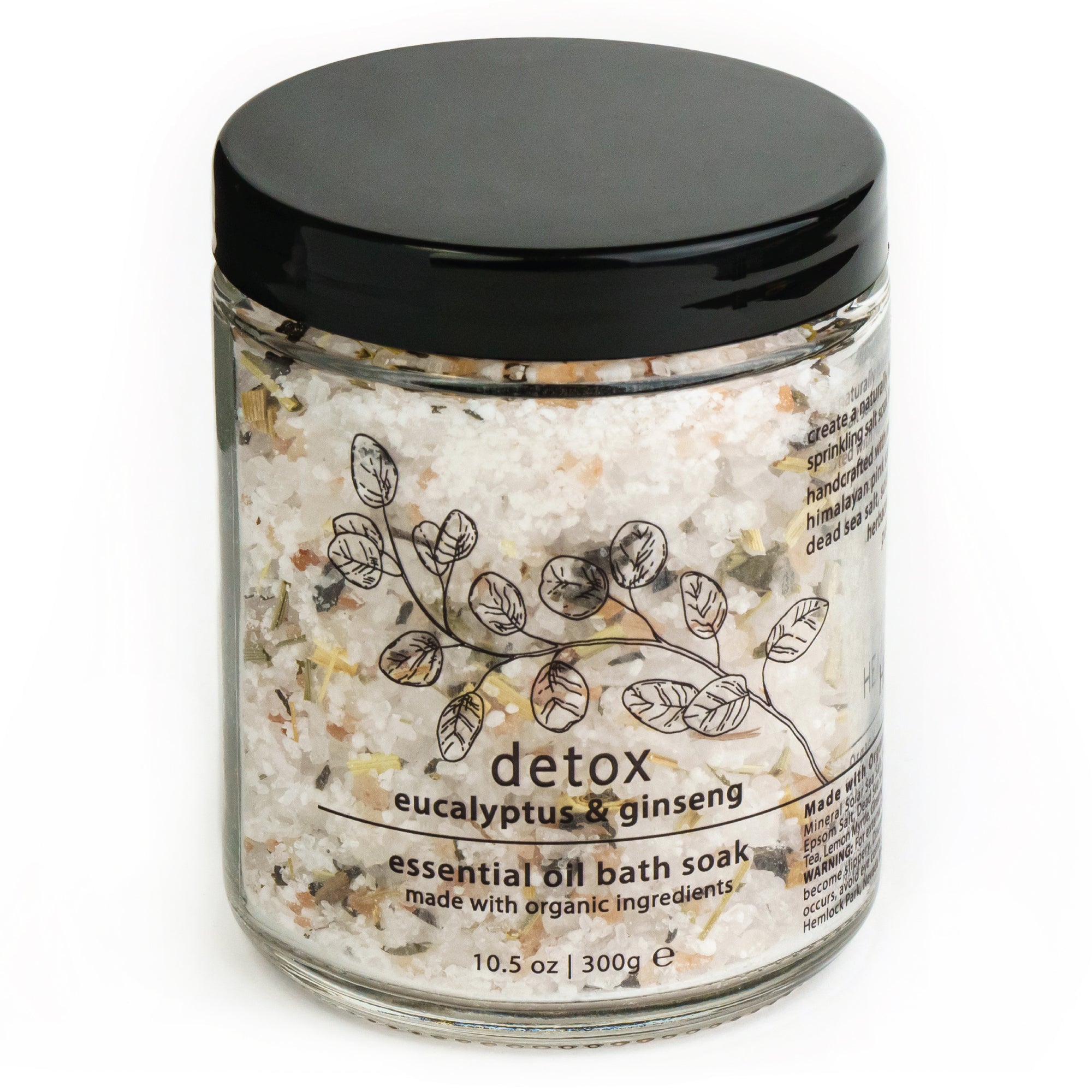 Detox Eucalyptus & Ginseng Essential Oil Bath Soak