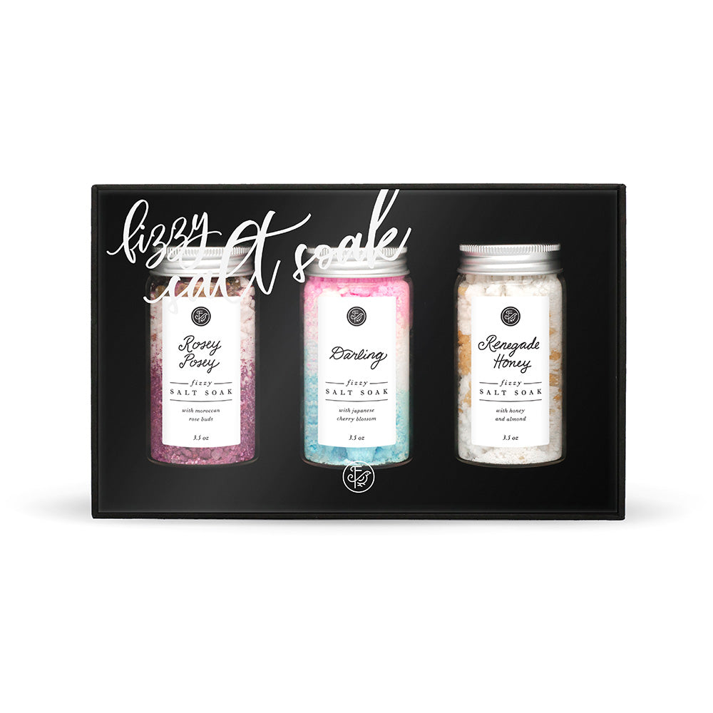 Fizzy Salt Soak Sampler Set