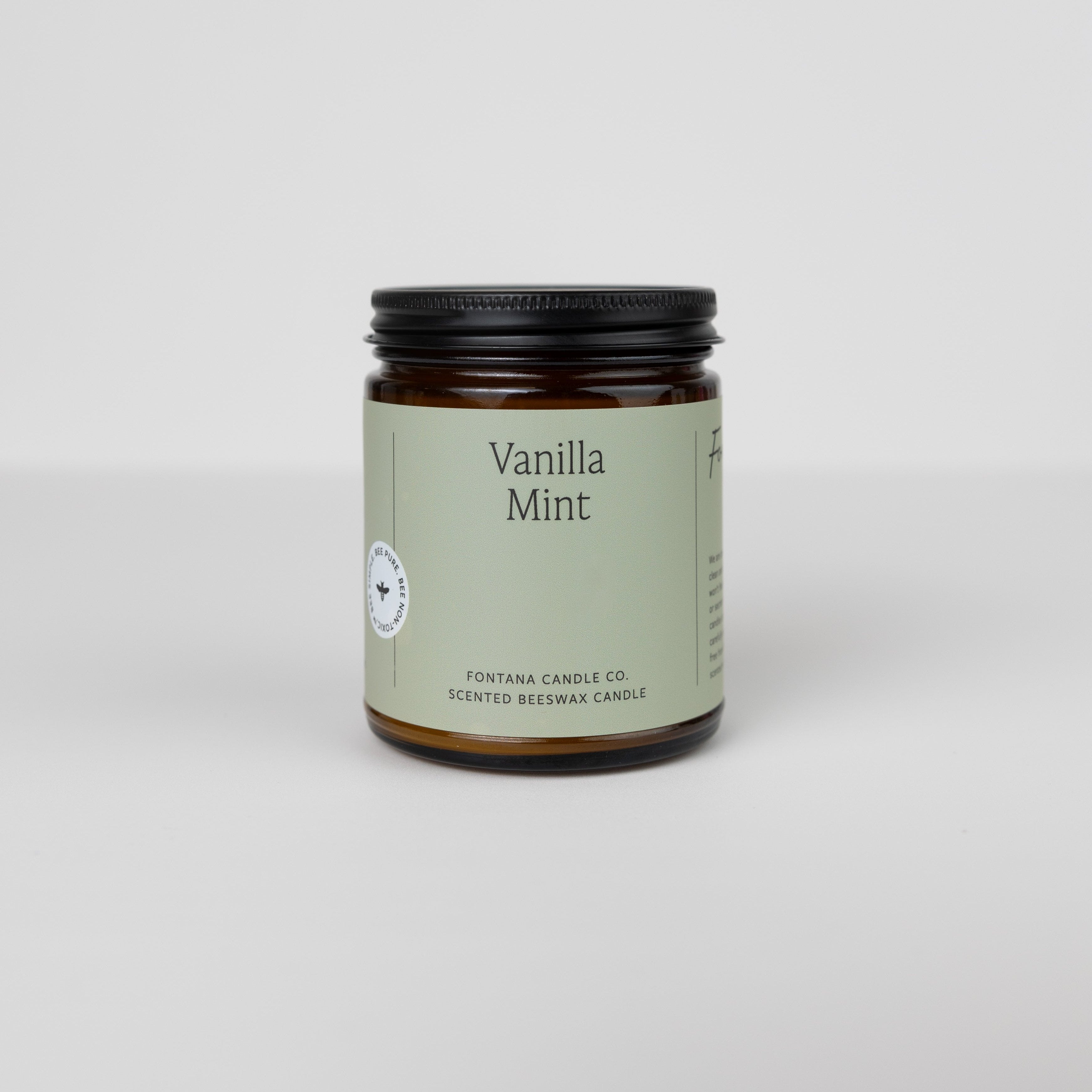 Vanilla Mint Essential Oil Candle