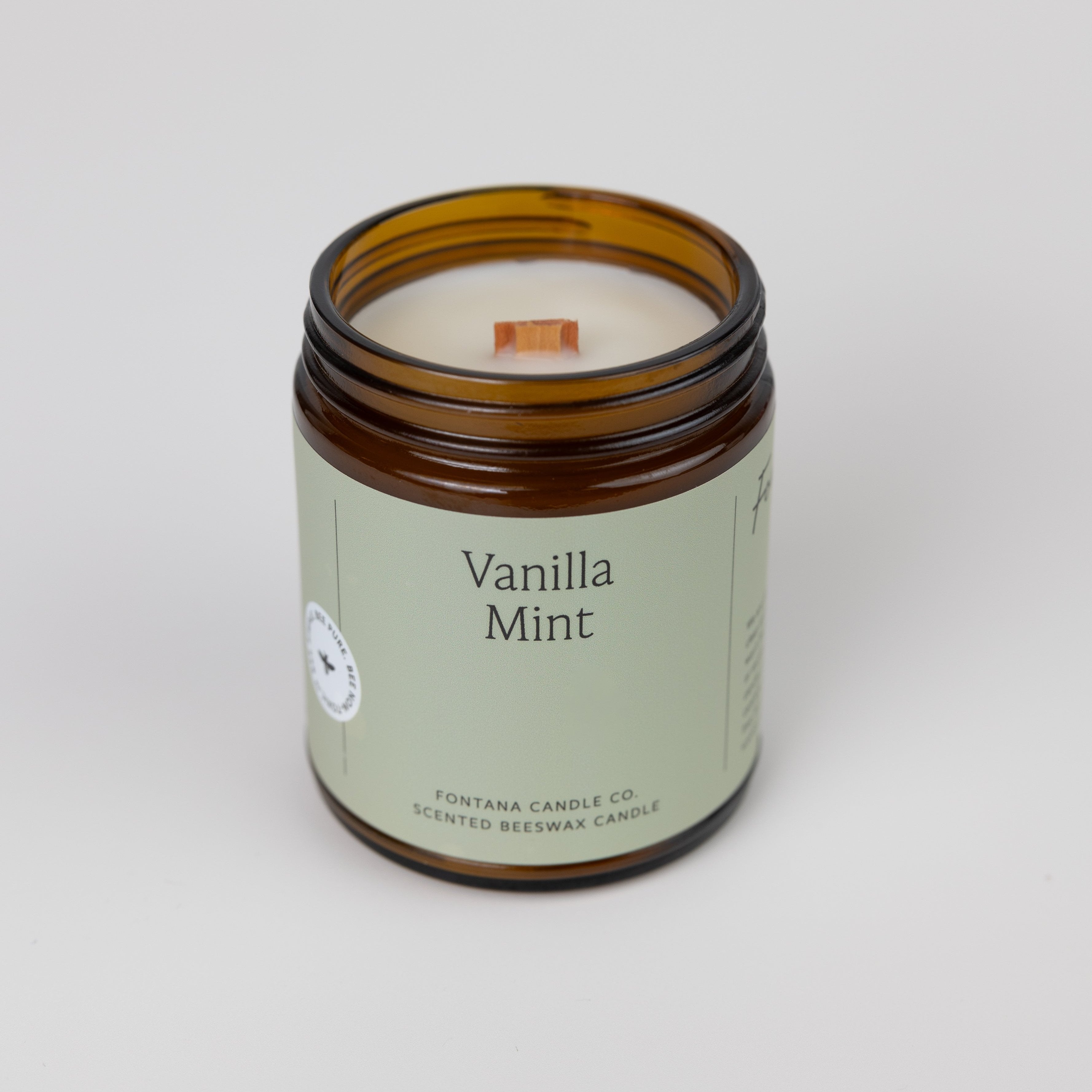 Vanilla Mint Essential Oil Candle