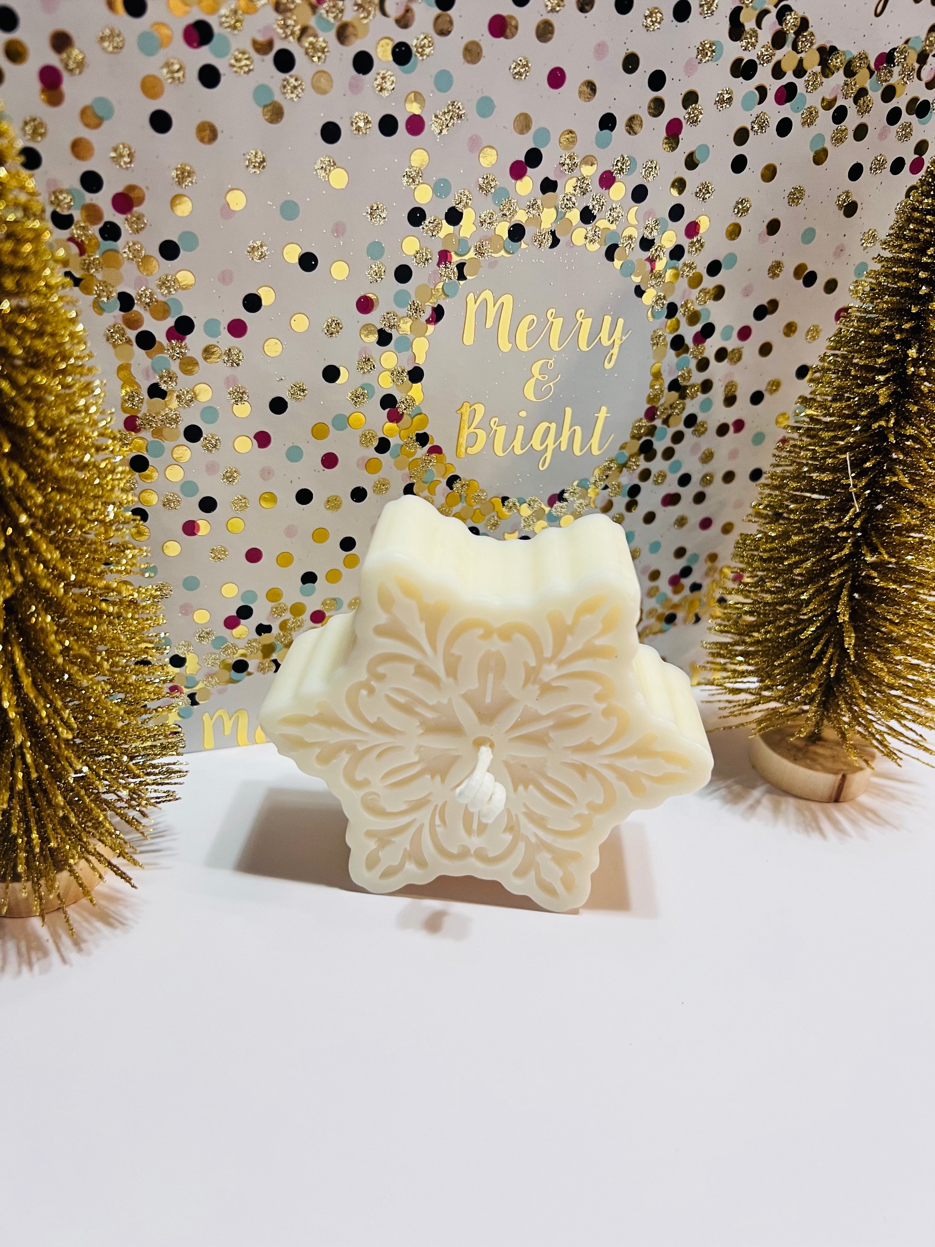 Snowflake | Pillar Candle