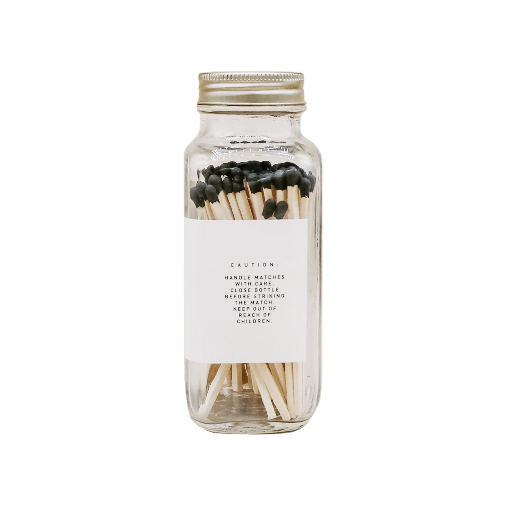 Black Tip Safety Matches - 60 Count, 3.75"