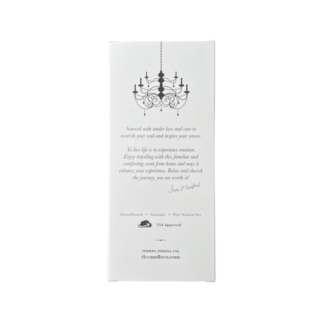 Travel Candle with Matches - Meditation