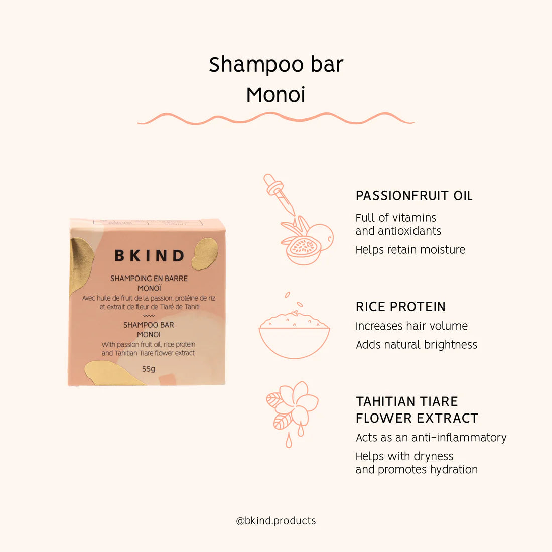 Shampoo bar - Dry and thin hair