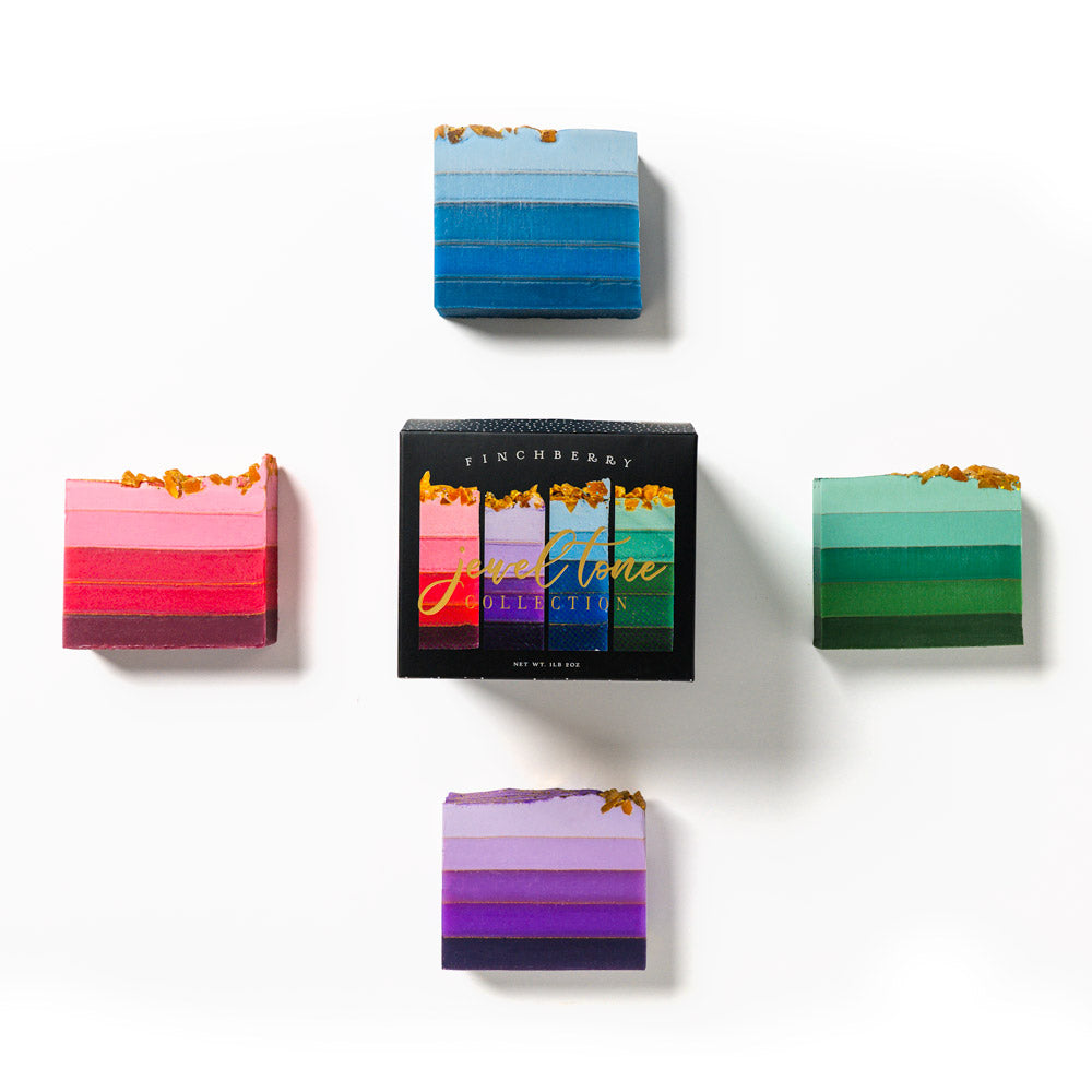 4 Bar Gift Box - Jewel Tone Collection