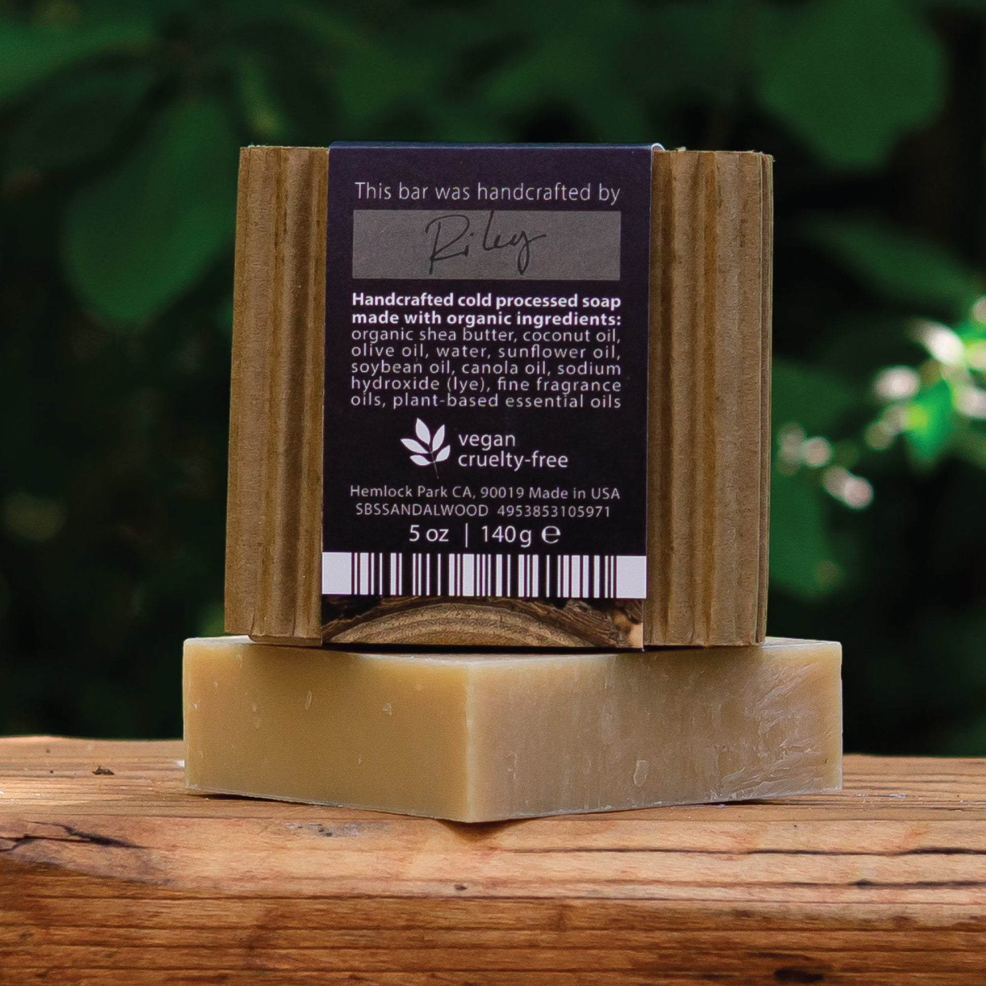 Sandalwood | Organic Shea Butter Soap