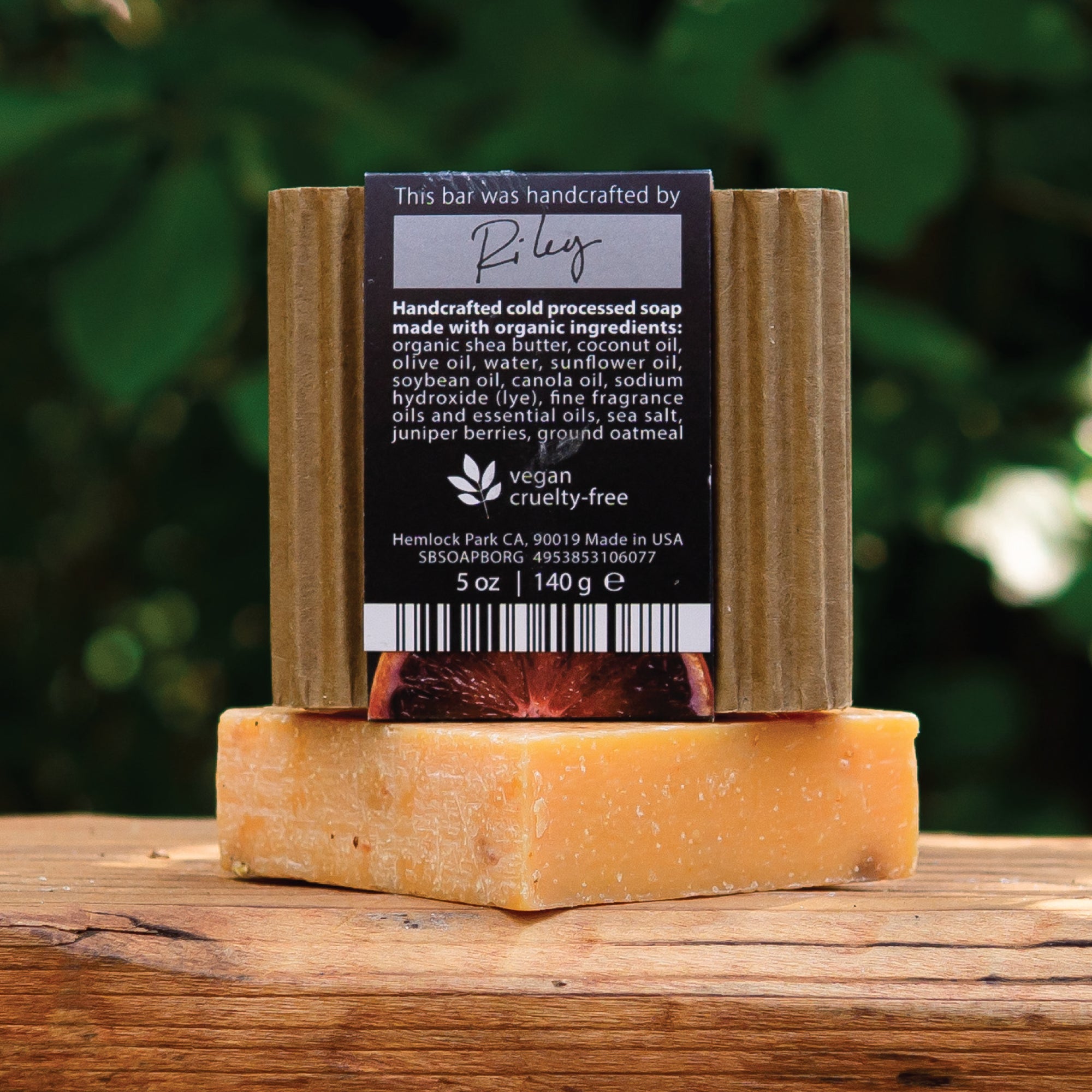 Blood Orange Sage | Organic Shea Butter Soap