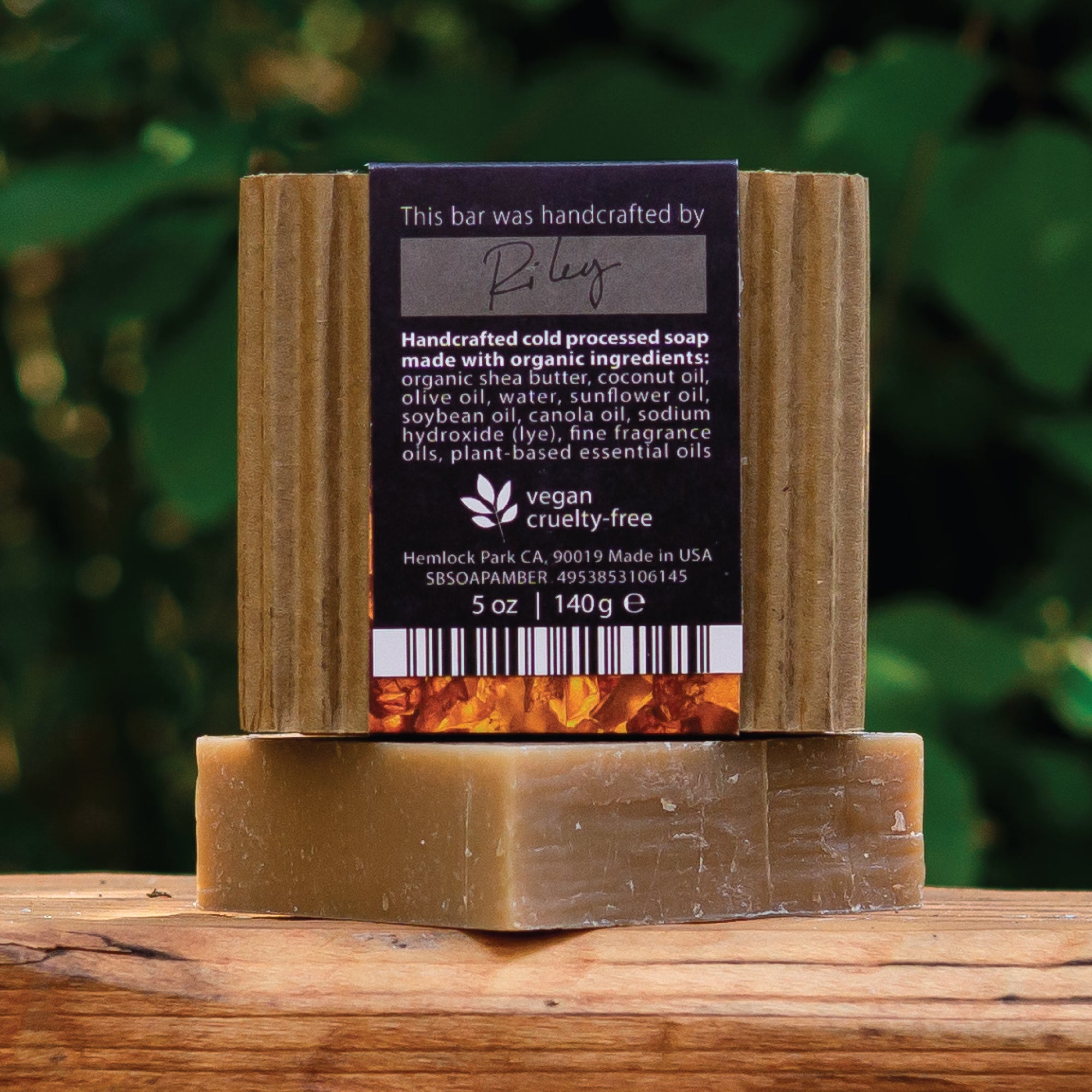 Amber | Organic Shea Butter Soap