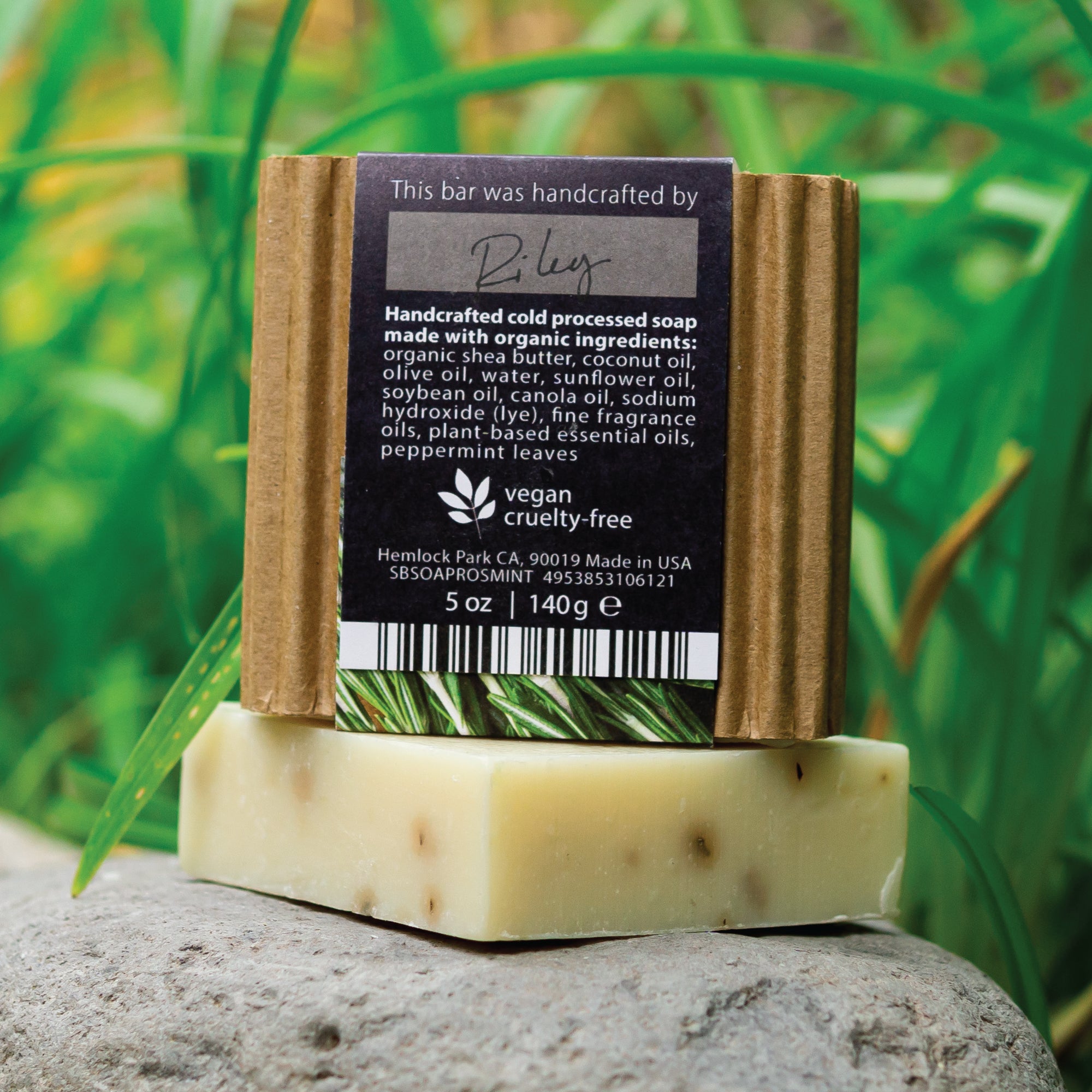 Rosemary Mint | Organic Shea Butter Soap