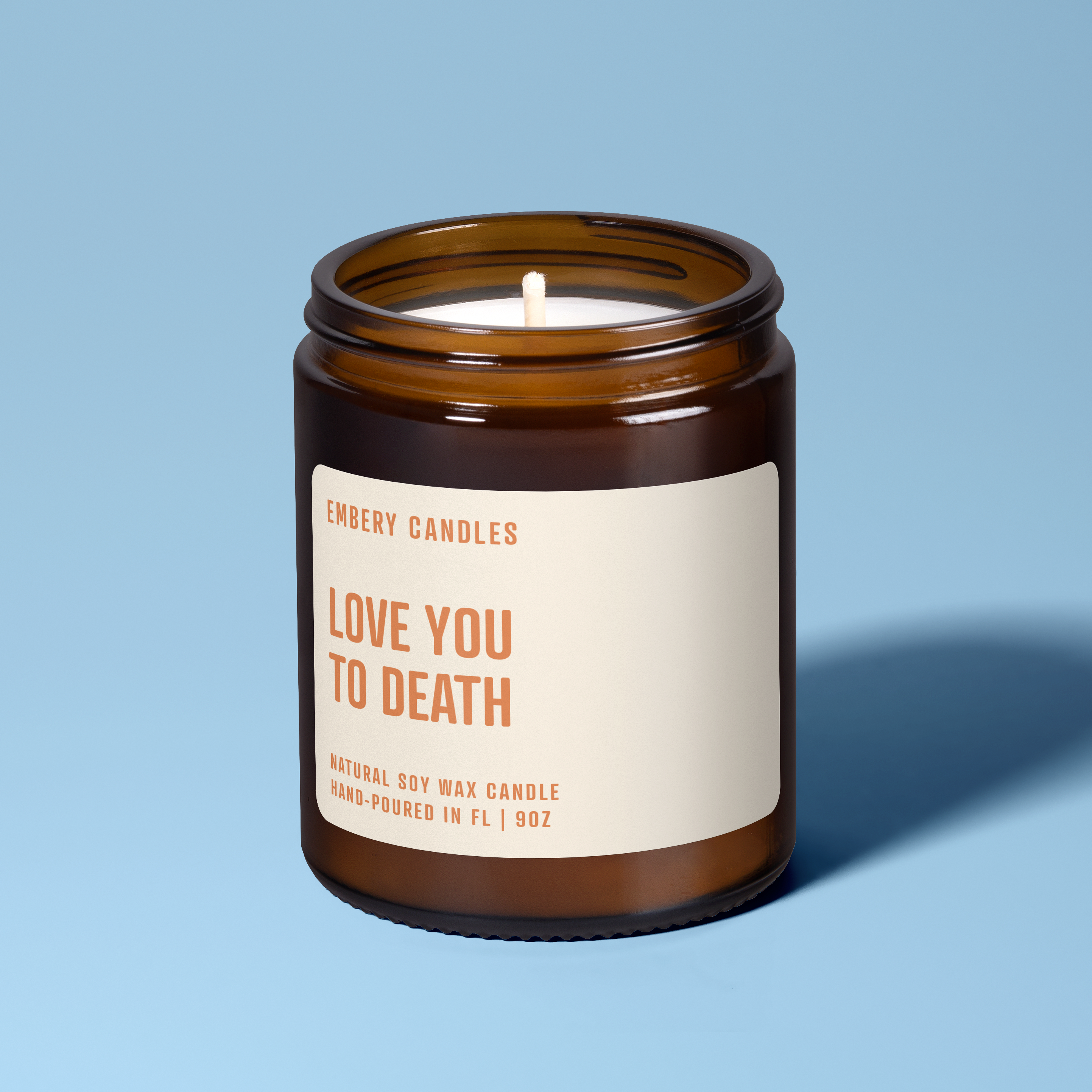 Love You To Death | Soy Wax Scented Candle
